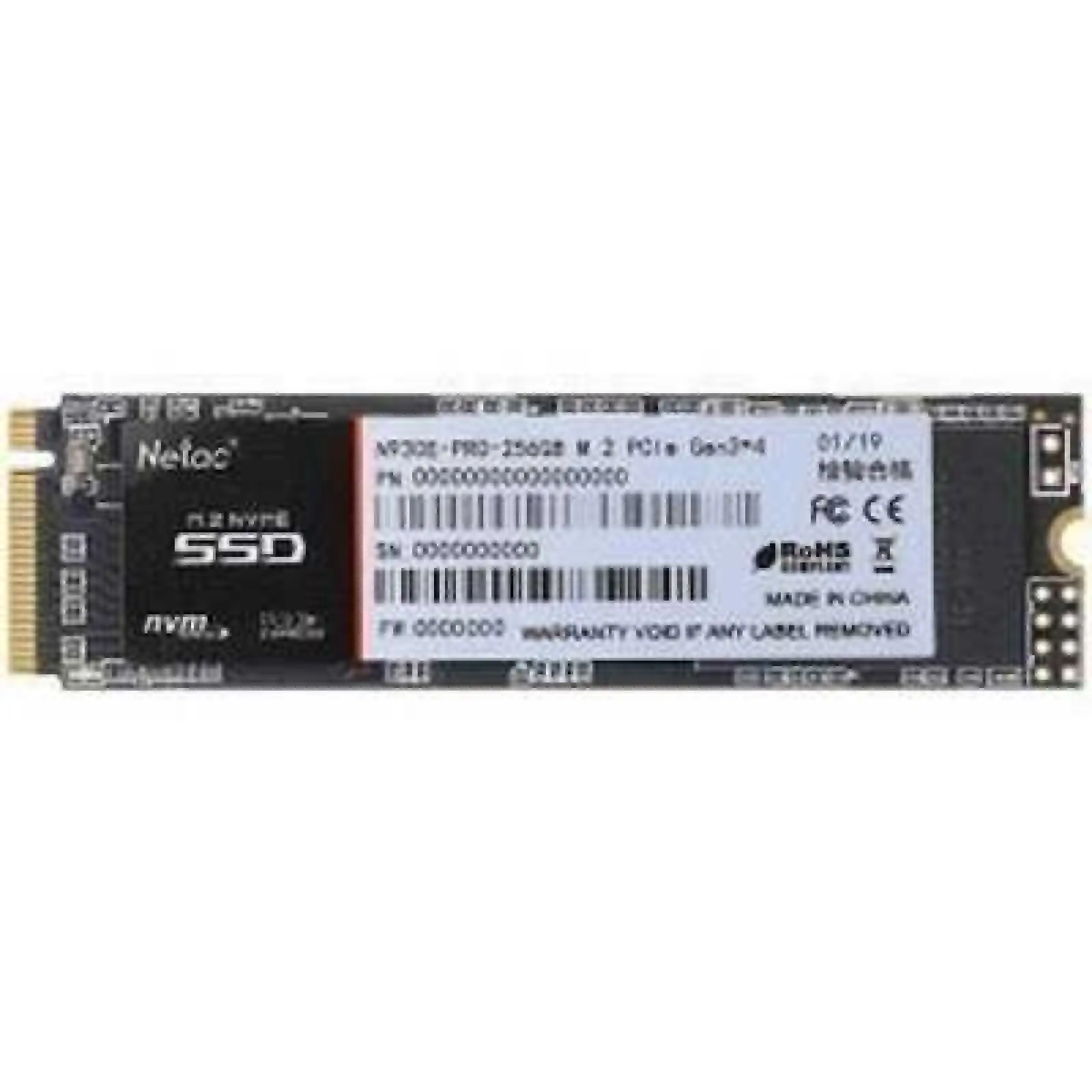 Накопитель SSD Netac M.2 N930E Pro 256 Гб PCIe NT01N930E-256G-E4X