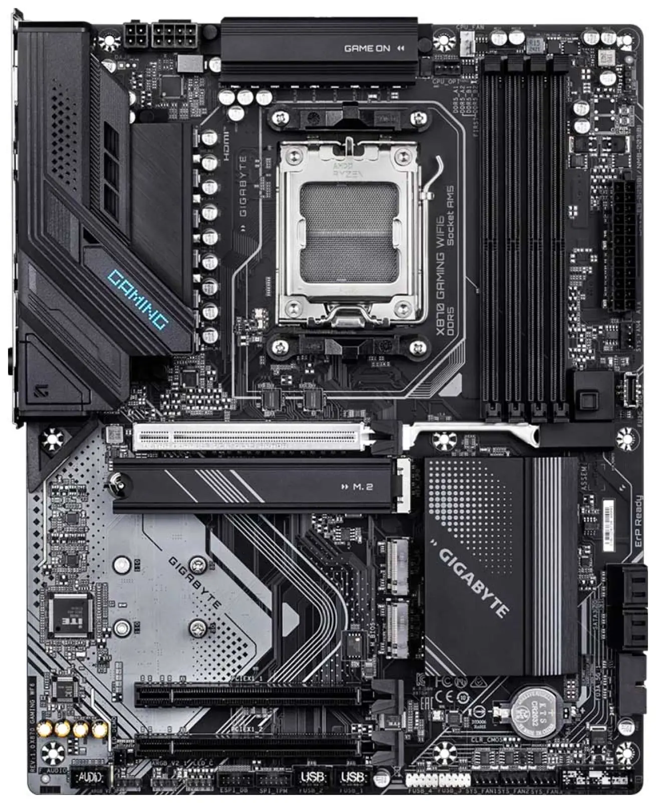 Материнская плата Gigabyte X870 GAMING WIFI6 (AM5, ATX)