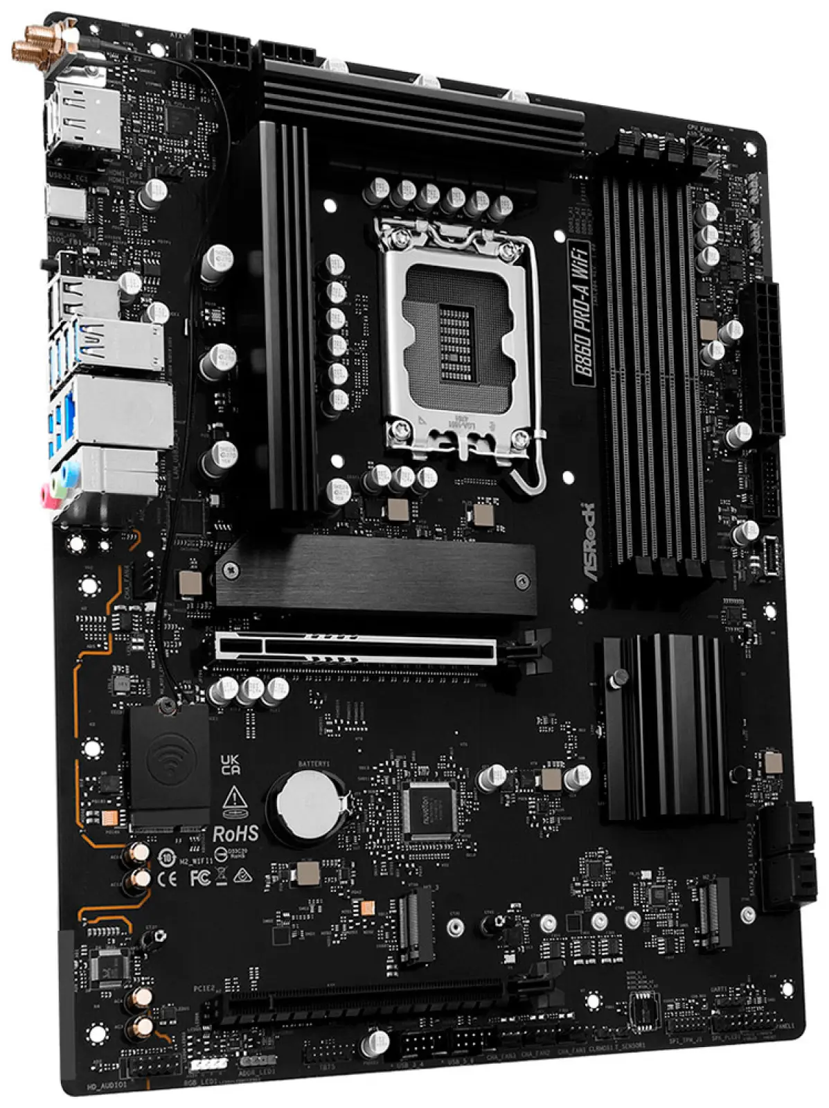 Материнская плата Asrock B860 PRO-A WIFI (LGA1851, ATX)