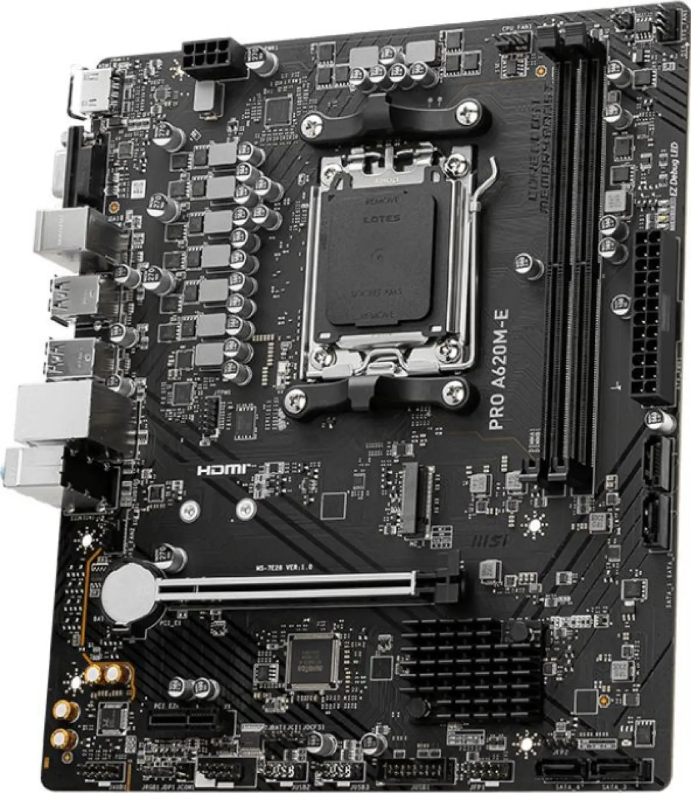 Материнская плата MSI PRO A620M-E (AM5, mATX)