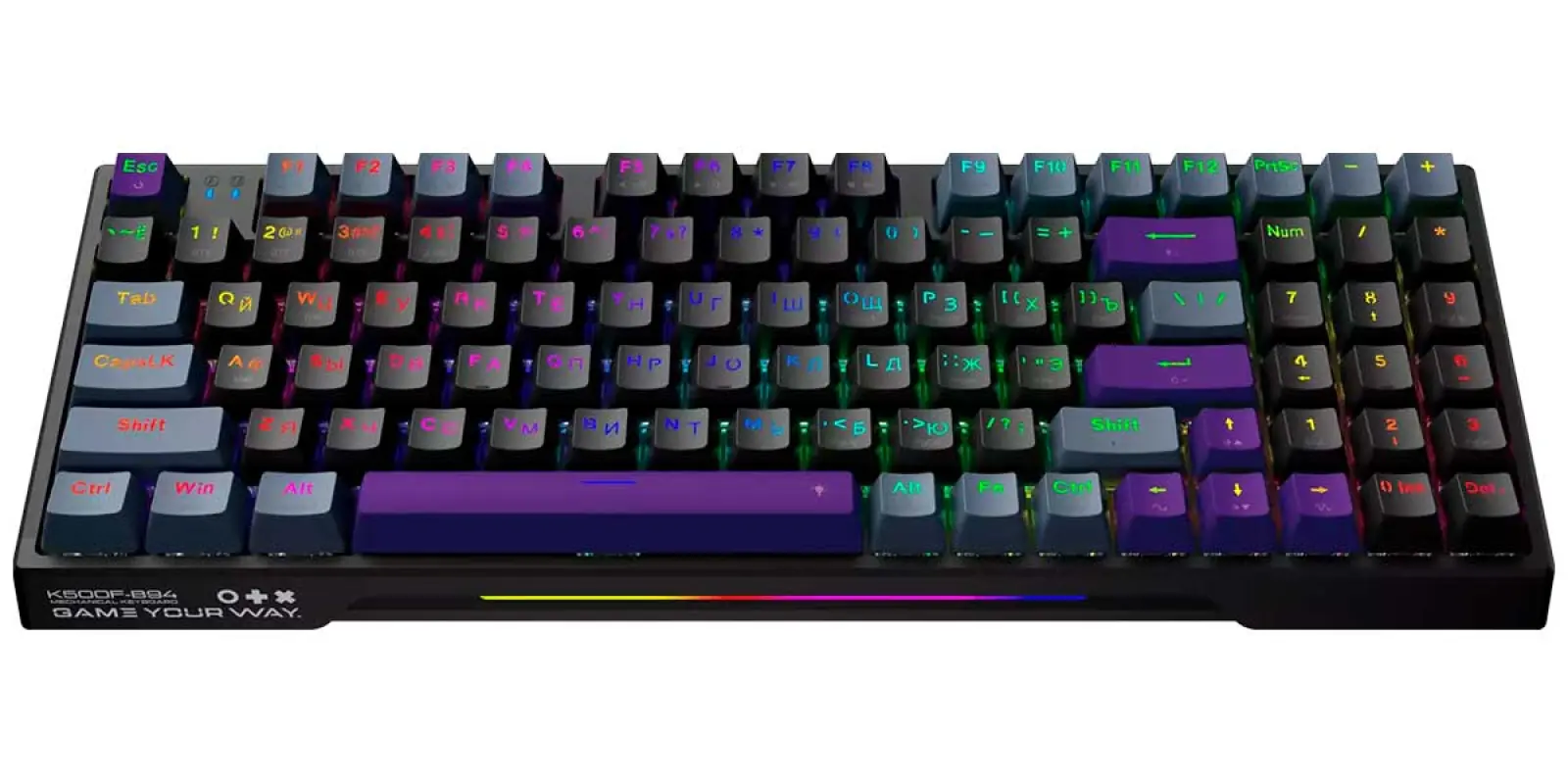 Клавиатура игровая беспроводная Machenike K500F-B94 Obsidian (JJ02GS00CRU)