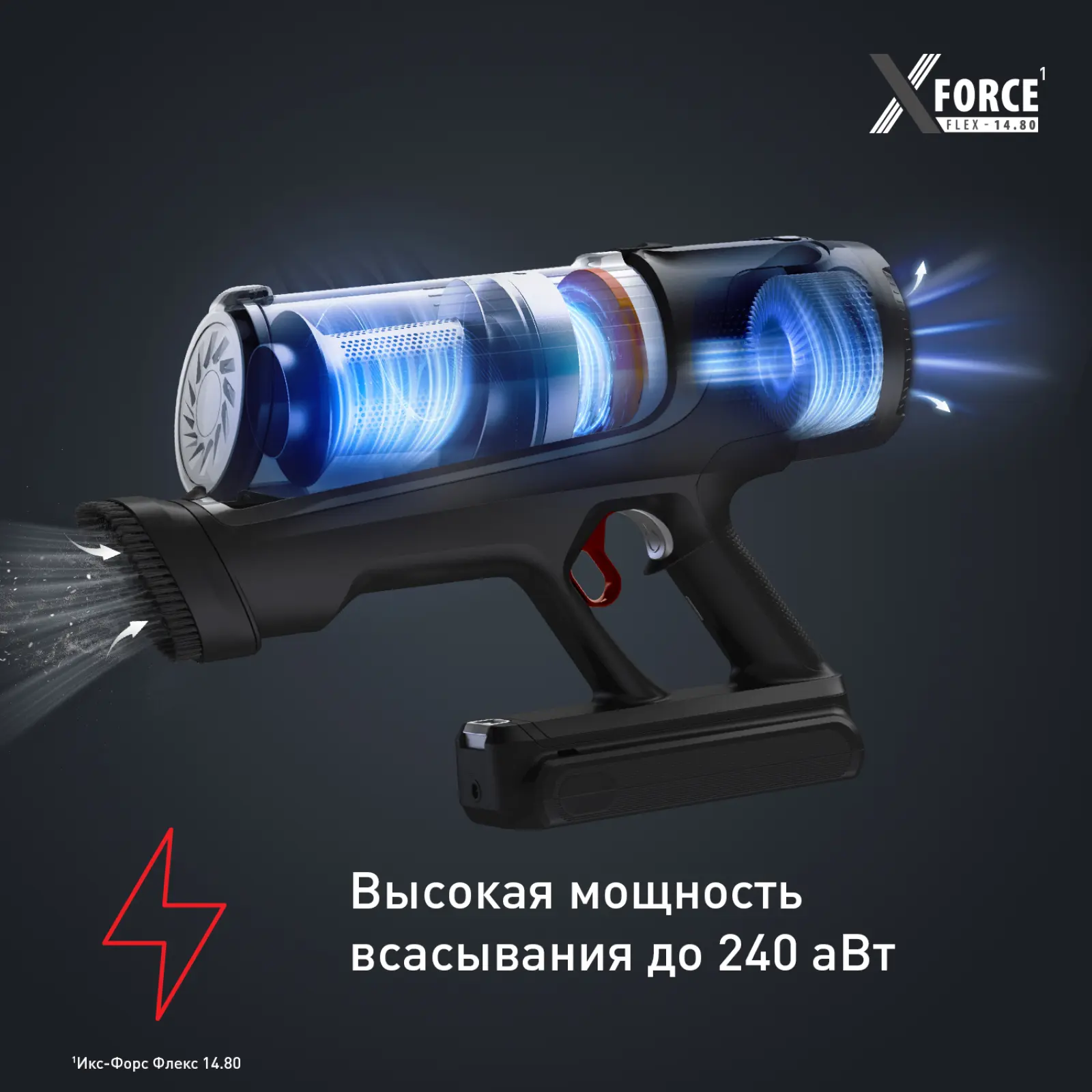 X-Force Flex 14.80 TY9BC1WO с влажной уборкой