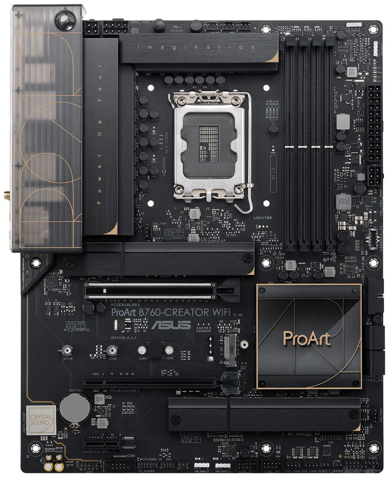 Материнская плата Asus ProART B760-CREATOR WIFI (LGA1700, ATX)