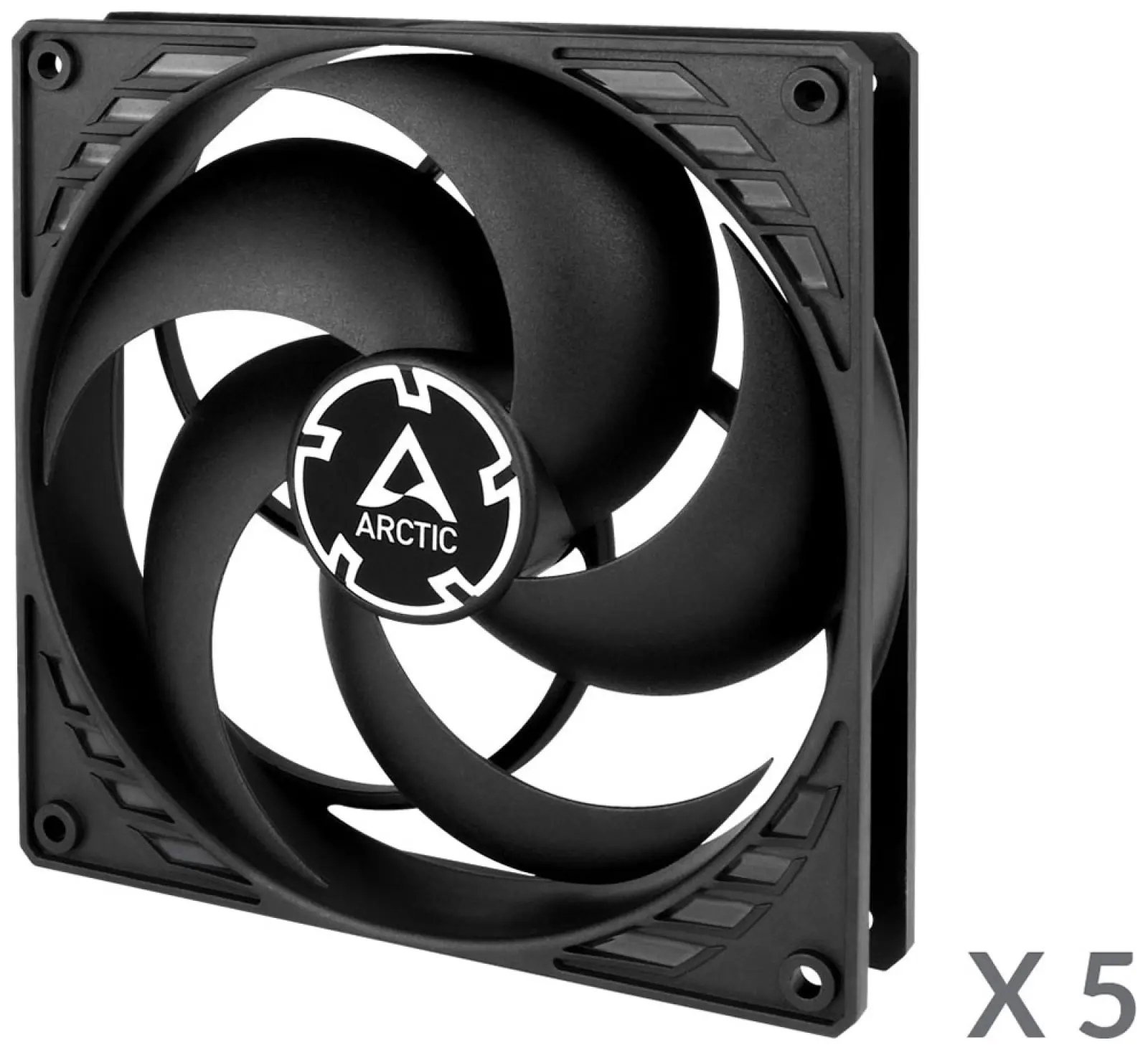 Вентилятор для корпуса Arctic P14 Value Pack black/black 5x140mm (ACFAN00136A)