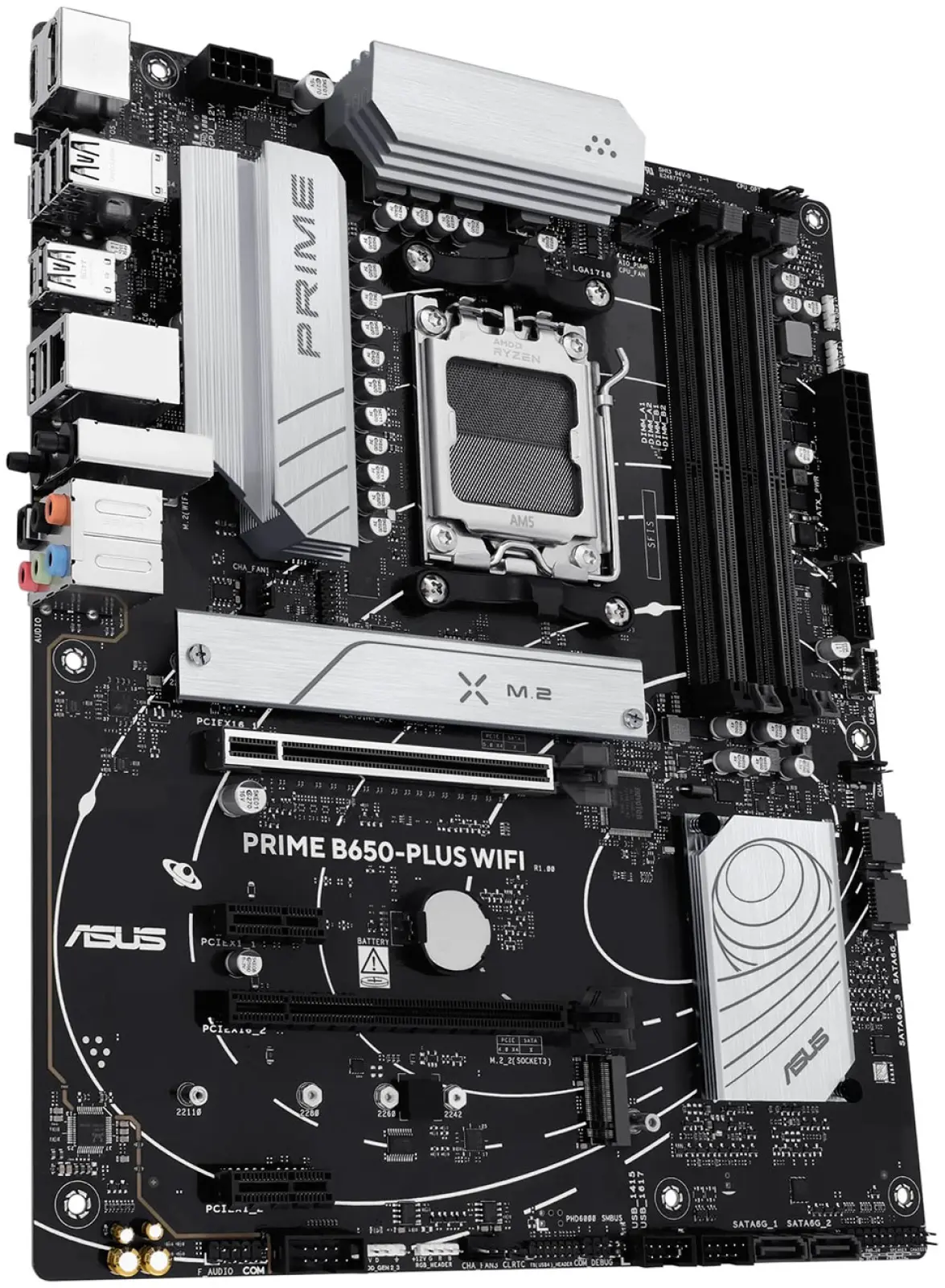 Материнская плата Asus PRIME B650-PLUS WIFI (AM5, ATX)