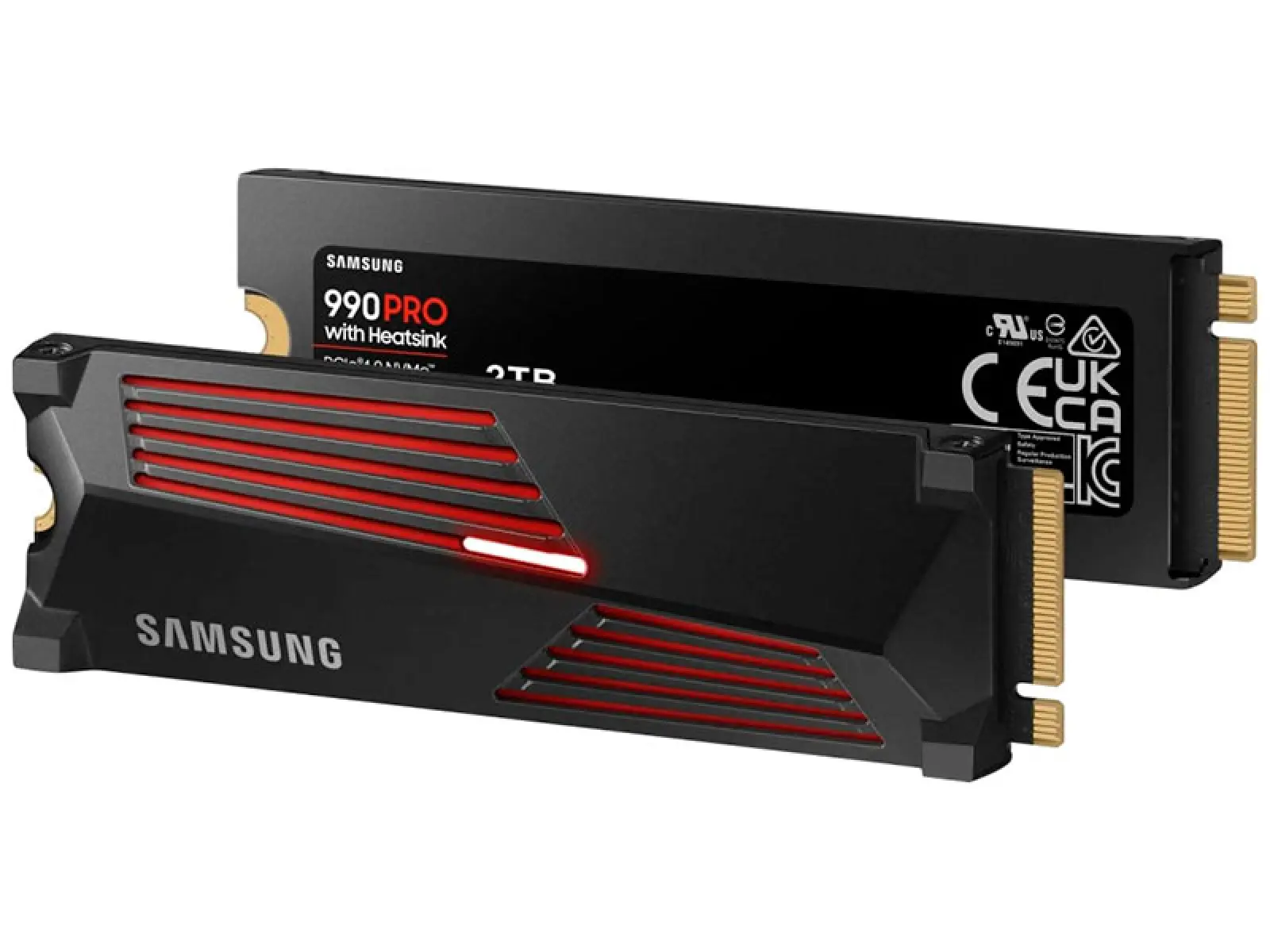 SSD накопитель Samsung M.2 990 PRO 2000 Гб PCIe 4.0 (MZ-V9P2T0CW)