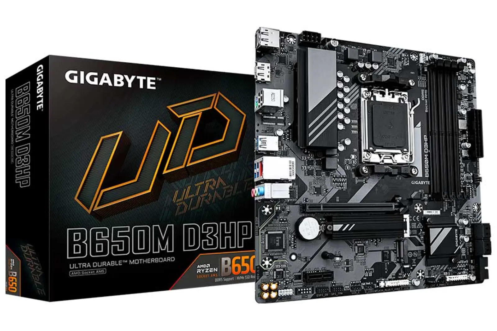 Материнская плата Gigabyte B650M D3HP (AM5 mATX)