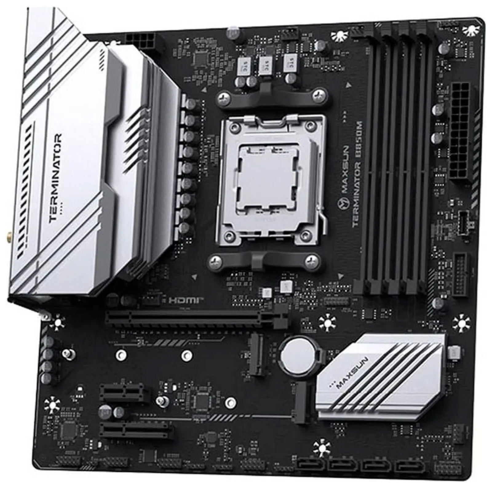 Материнская плата Maxsun MS-Terminator B850M WIFI (AM5, mATX)