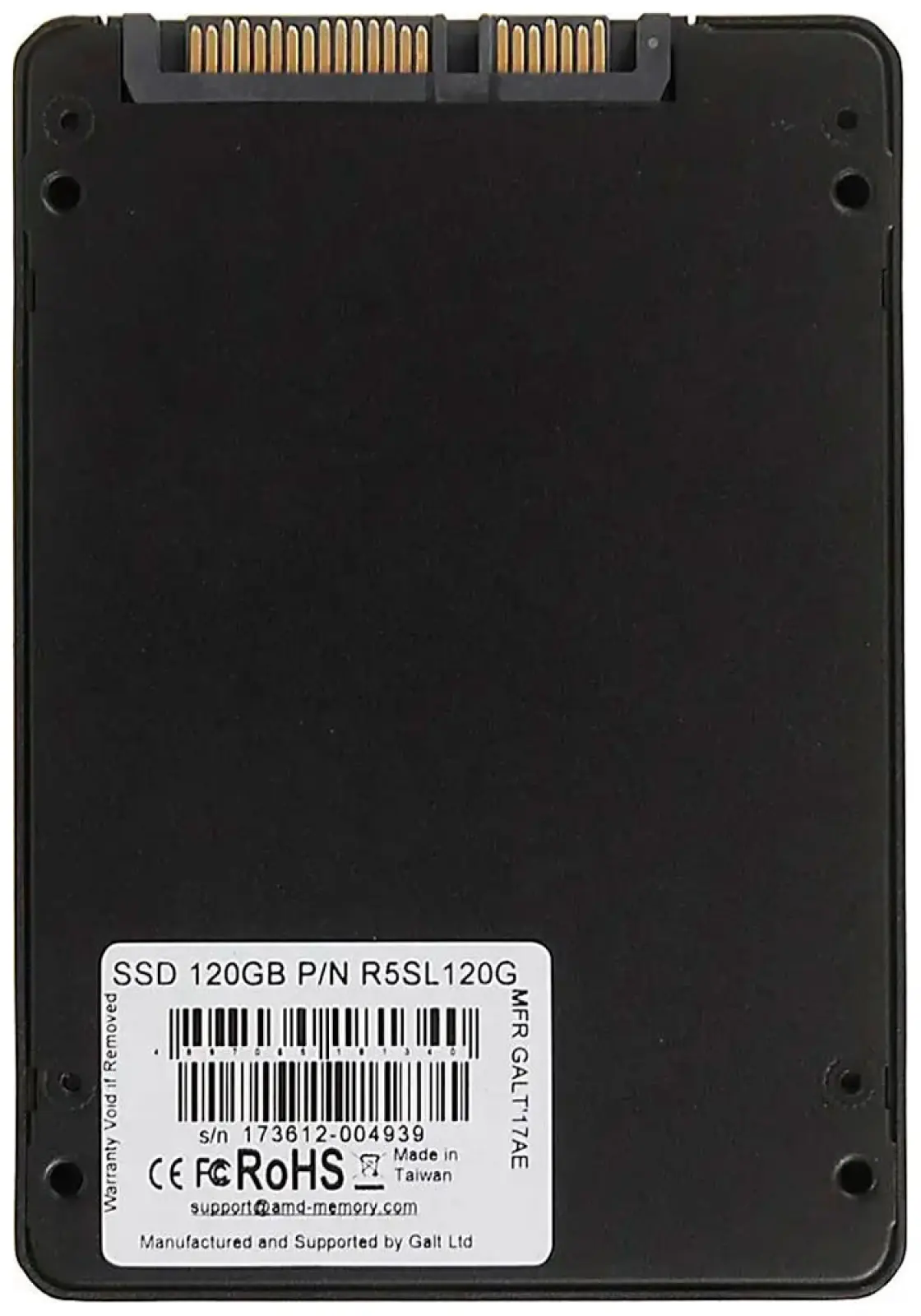 SSD-накопитель AMD SATA III 120Gb Radeon R5 2.5