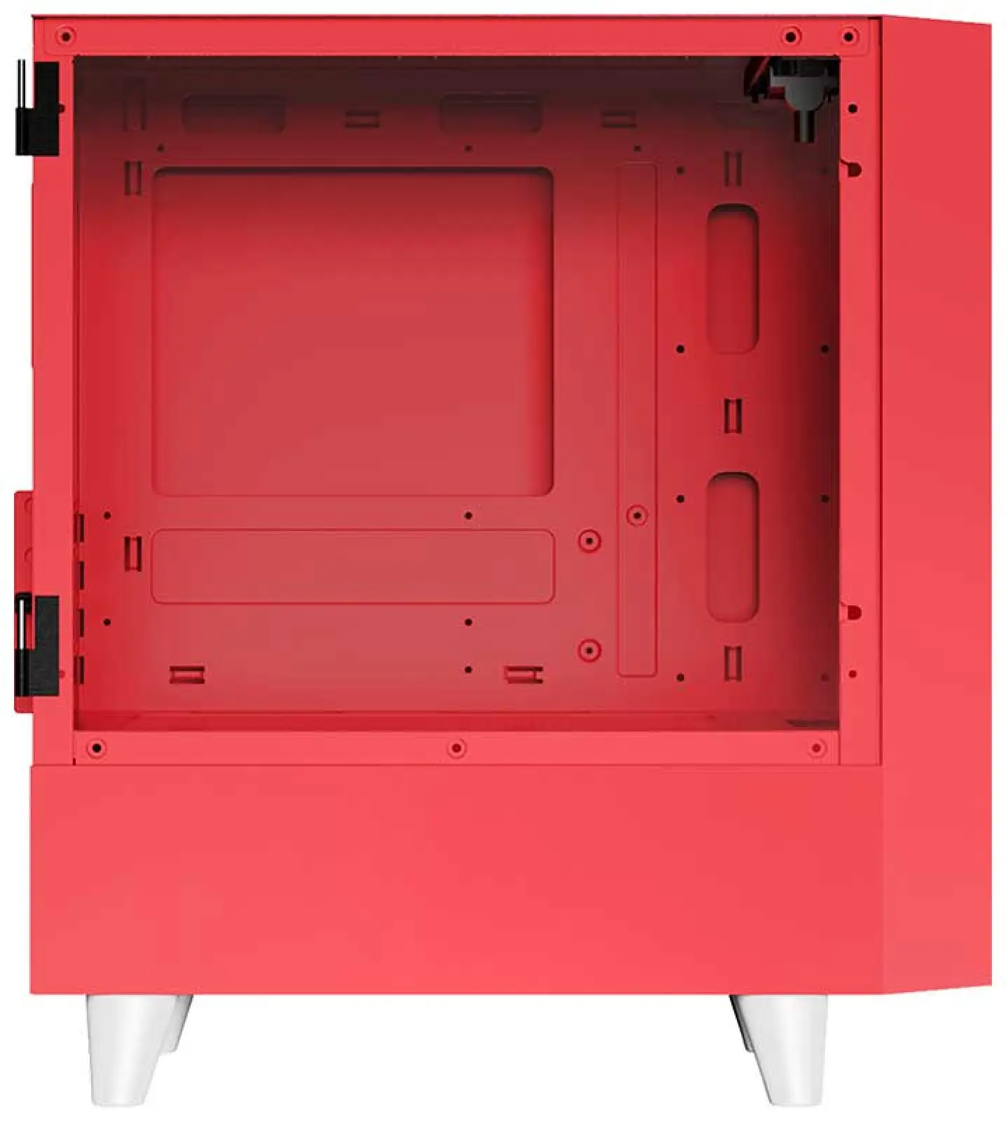 Компьютерный корпус Wizmax EM1 Woofer Red