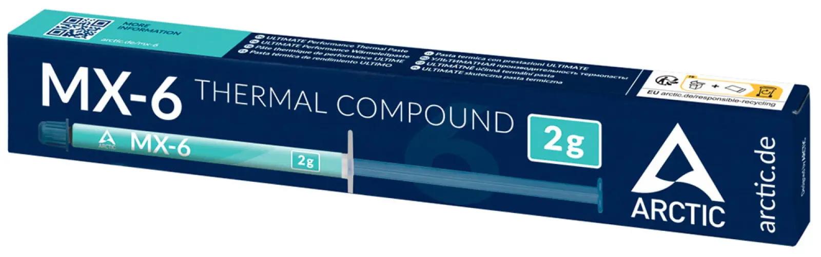 Термопаста Arctic MX-6 Thermal Compound 2-gramm (ACTCP00079A)