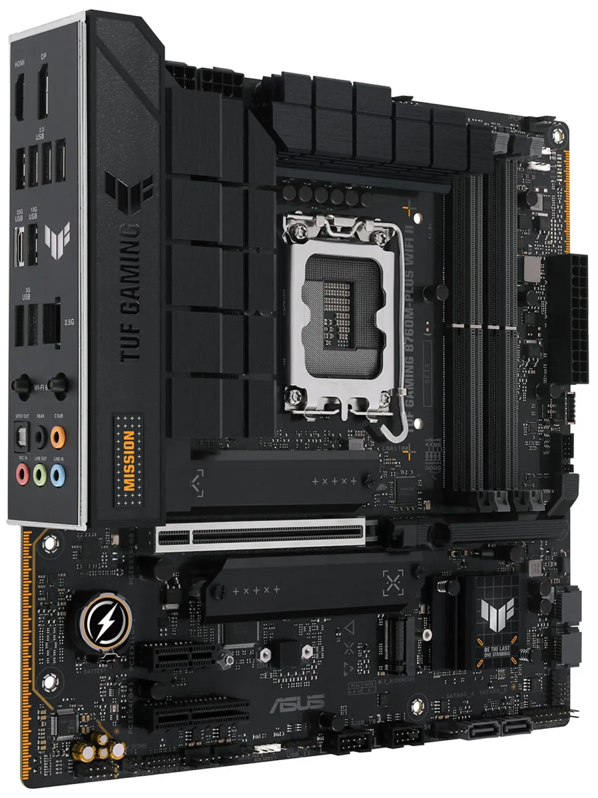 Материнская плата Asus TUF GAMING B760M-PLUS WIFI II (LGA1700 mATX)
