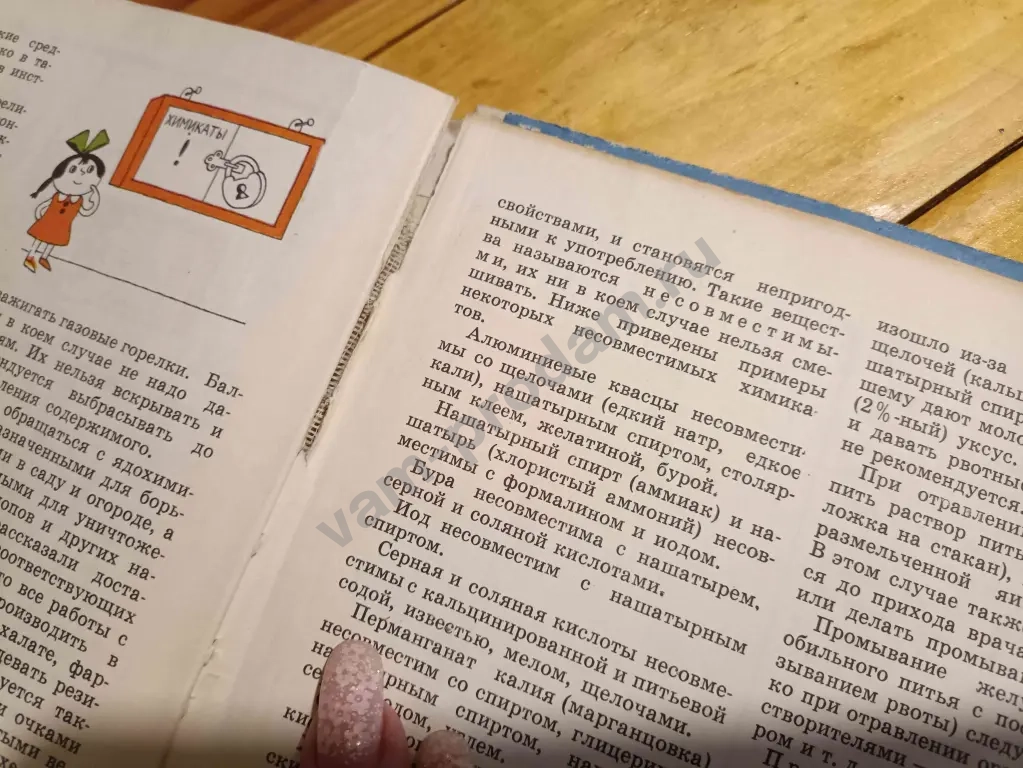 книга "химия в быту" издание 1976 года