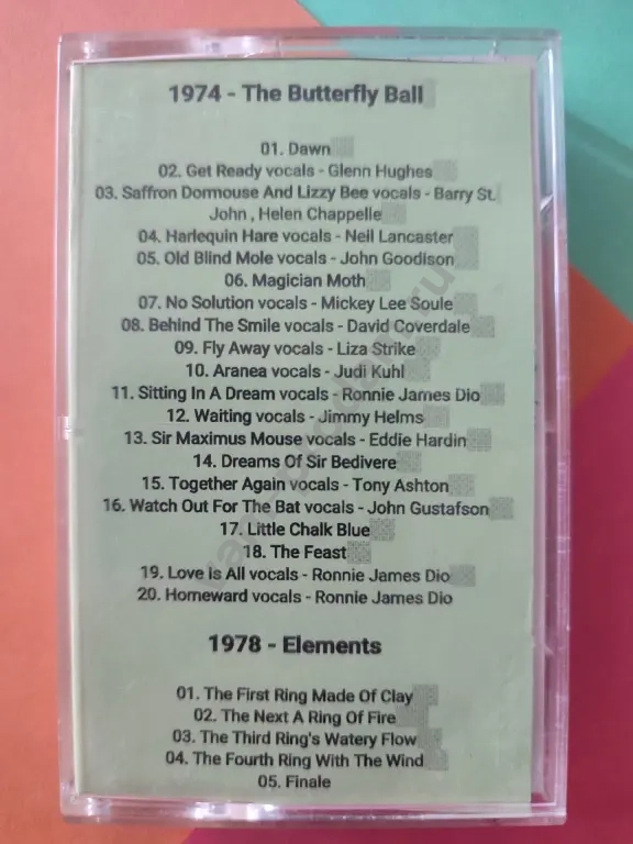 Аудиокассеты 60/90мин Roger Glover кассеты магнитная лента