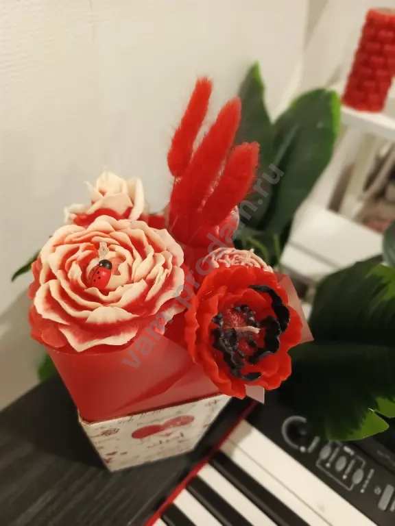 Свечи букеты