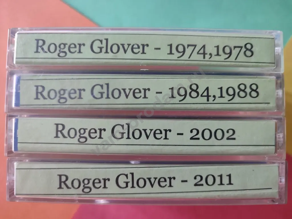 Аудиокассеты 60/90мин Roger Glover кассеты магнитная лента
