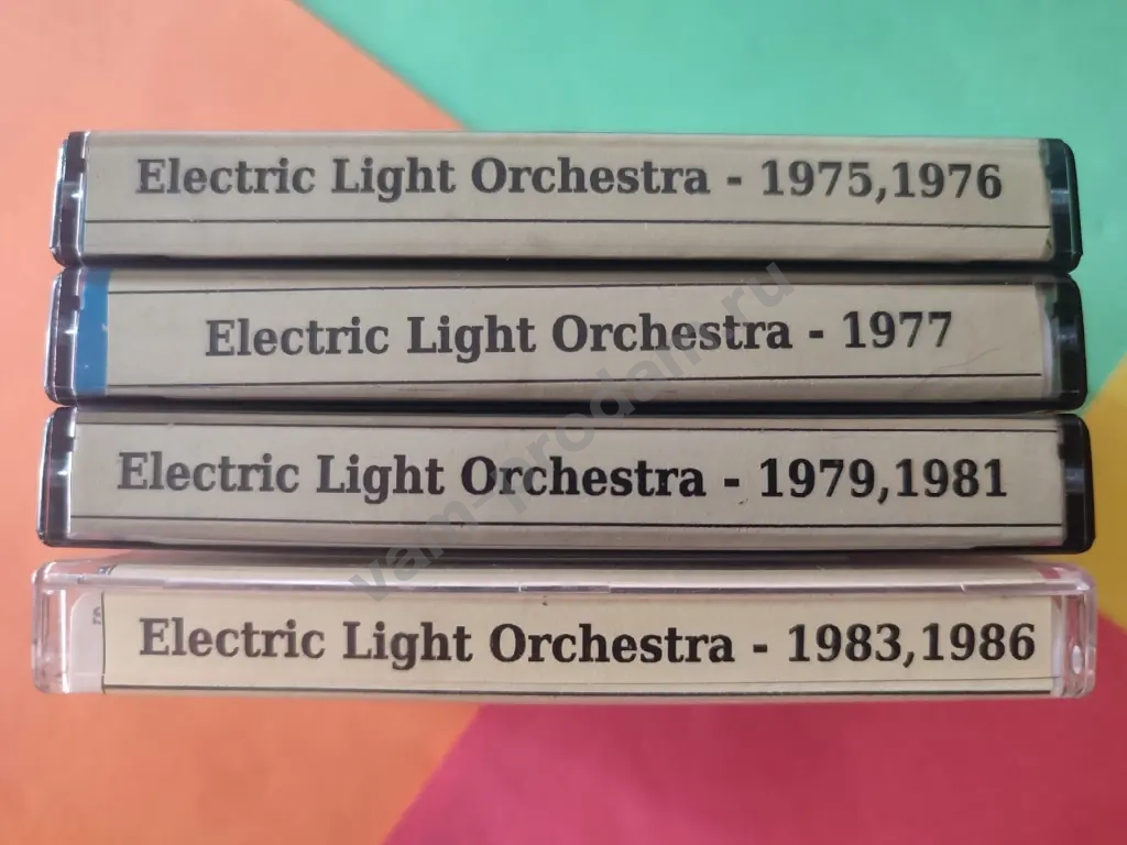 Аудиокассеты 90мин Electric Light Orchestra ELO кассеты магнитная лента