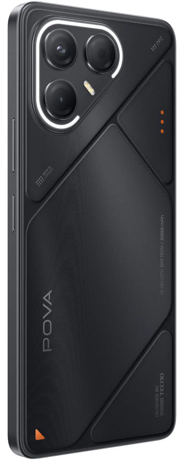 Смартфон Tecno POVA 7 5G 256Gb 8Gb черный