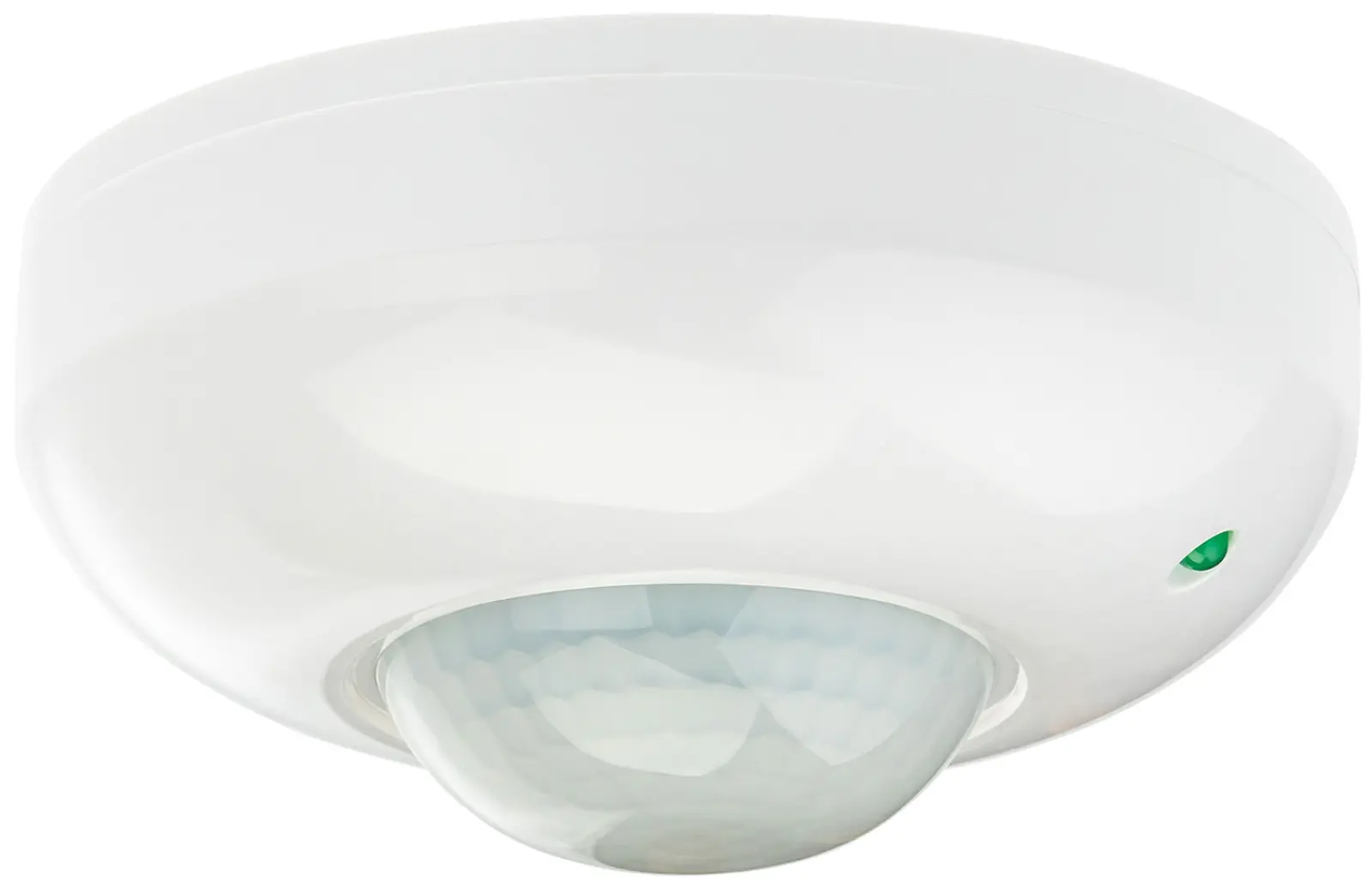 Датчик движения потолочный/накладной Duwi DDP-01, 360°, 10-420 с, 6 м, 1200 Вт, IP20, белый (25813 1)