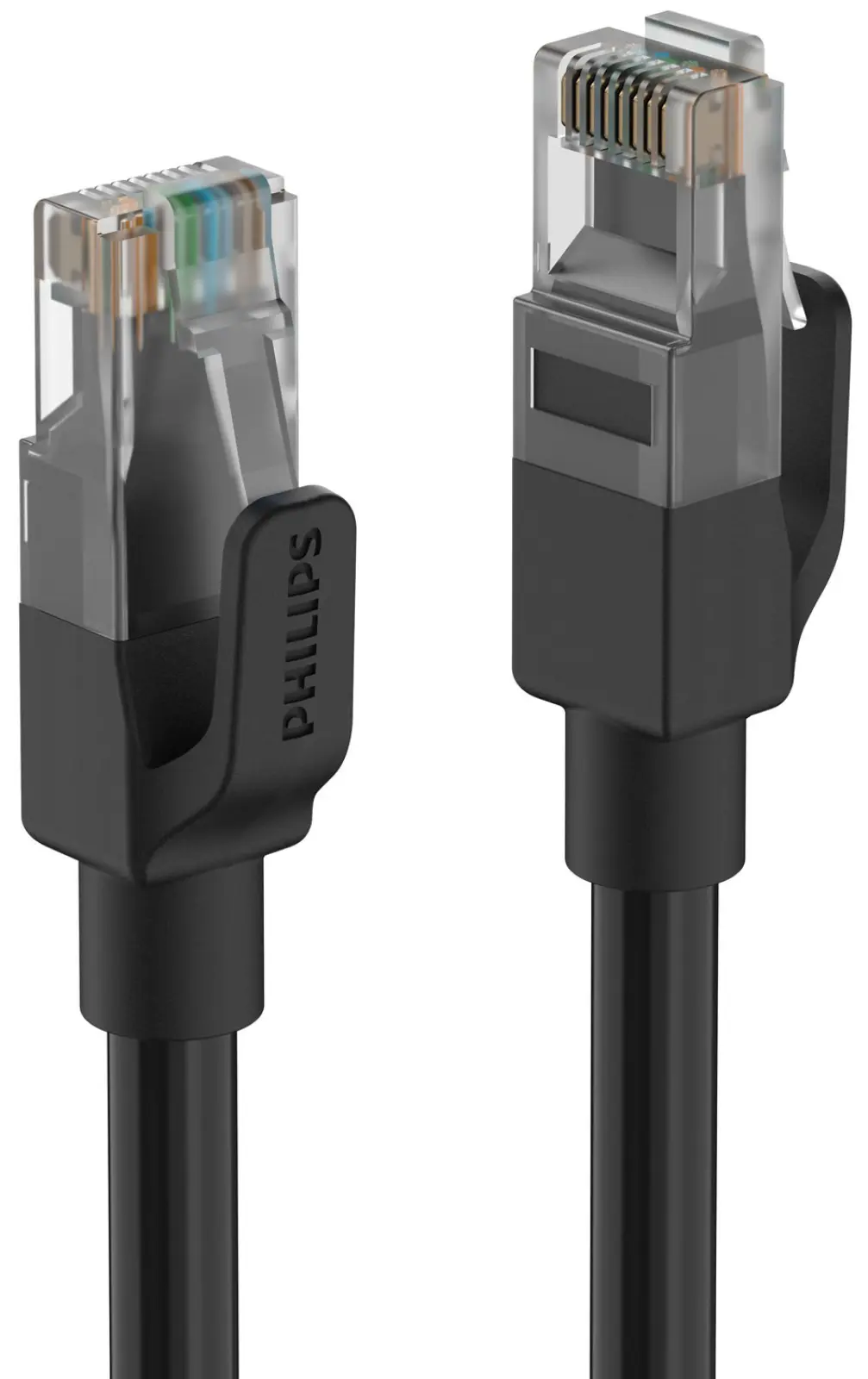 Патч-корд Philips CAT.6, 26AWG, OD:6.0mm, 3M, Black (SWN2103G/56)