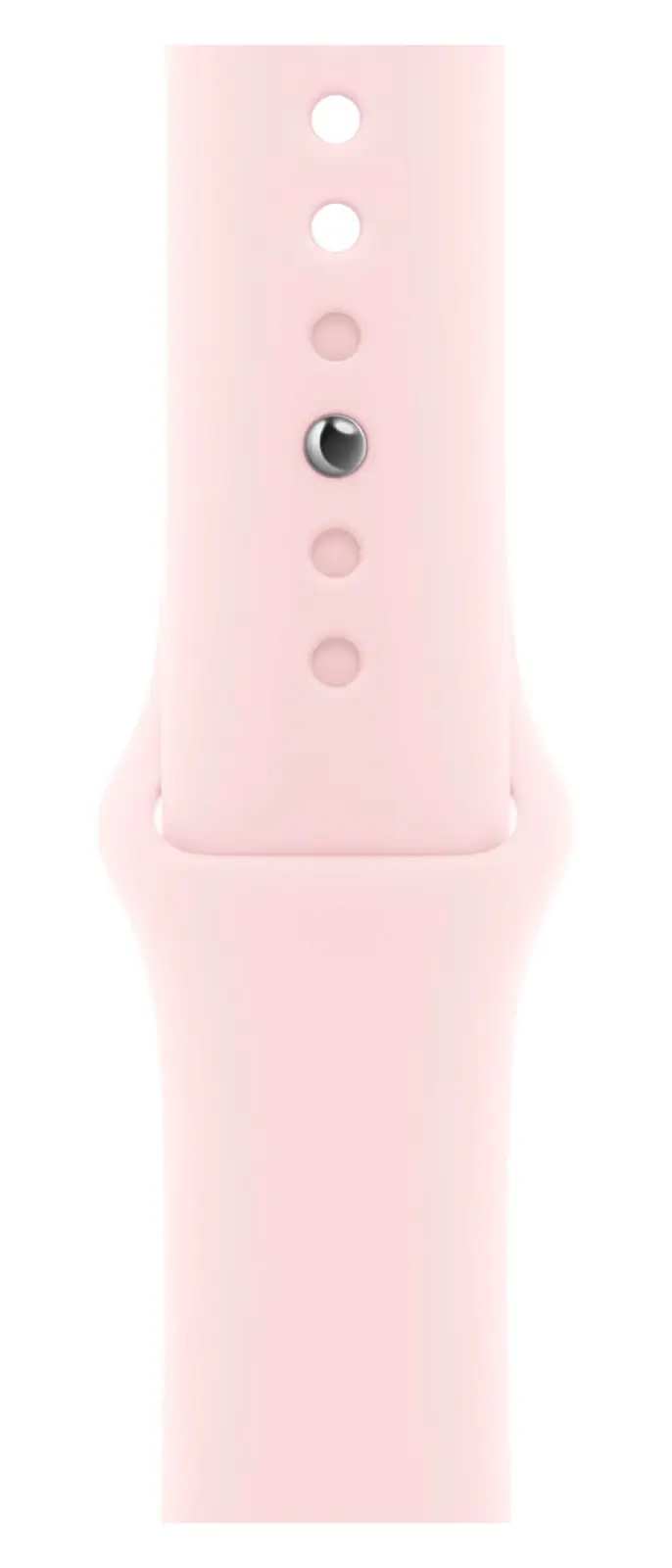 Часы Apple Watch Series 9, GPS, 45 mm, Pink Aluminium Case with Light Pink Sport Band, M/L, корпус розового цвета (MR9H3LL/A)