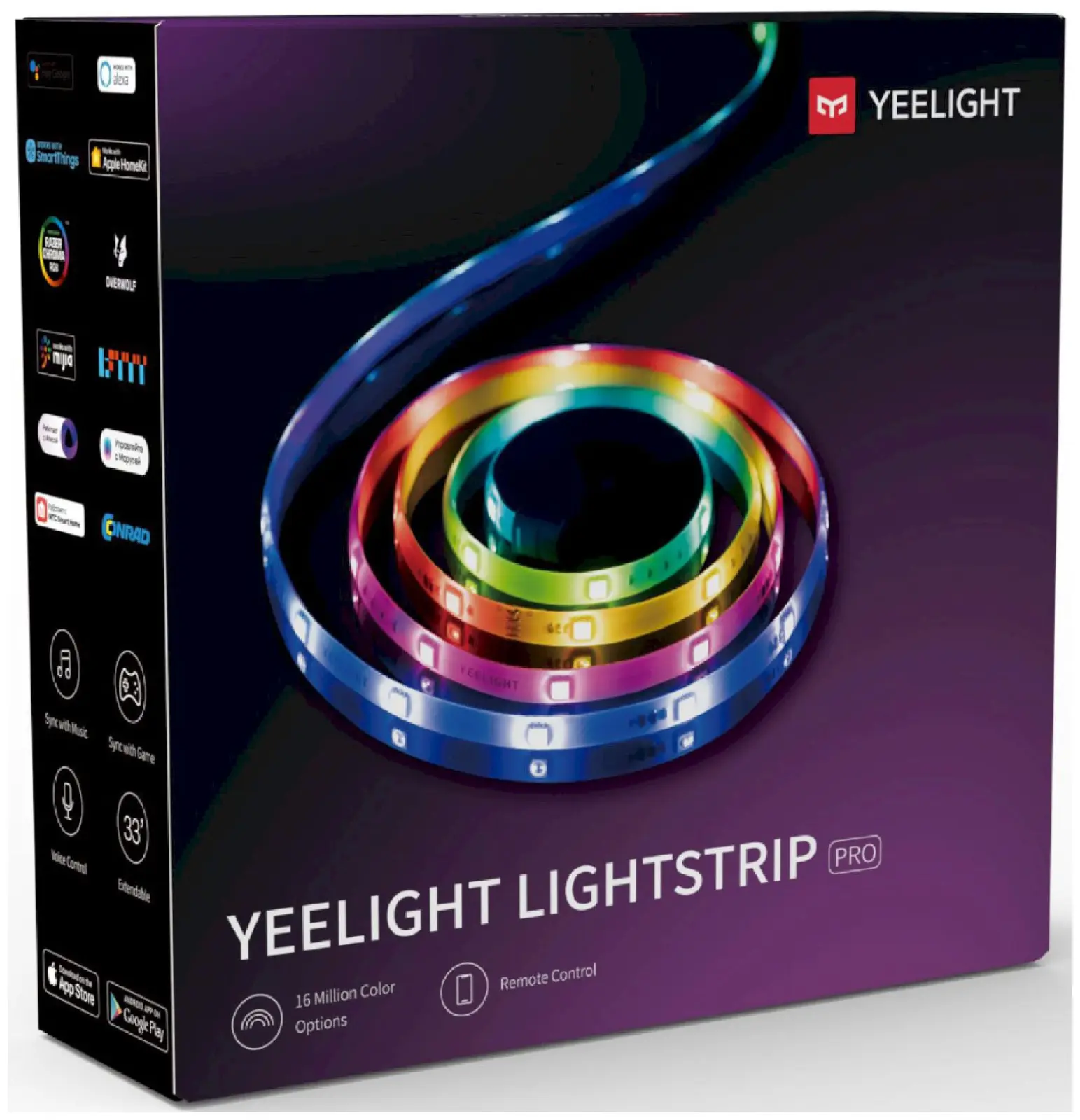 Умная светодиодная лента Yeelight Lightstrip Pro YLDD005