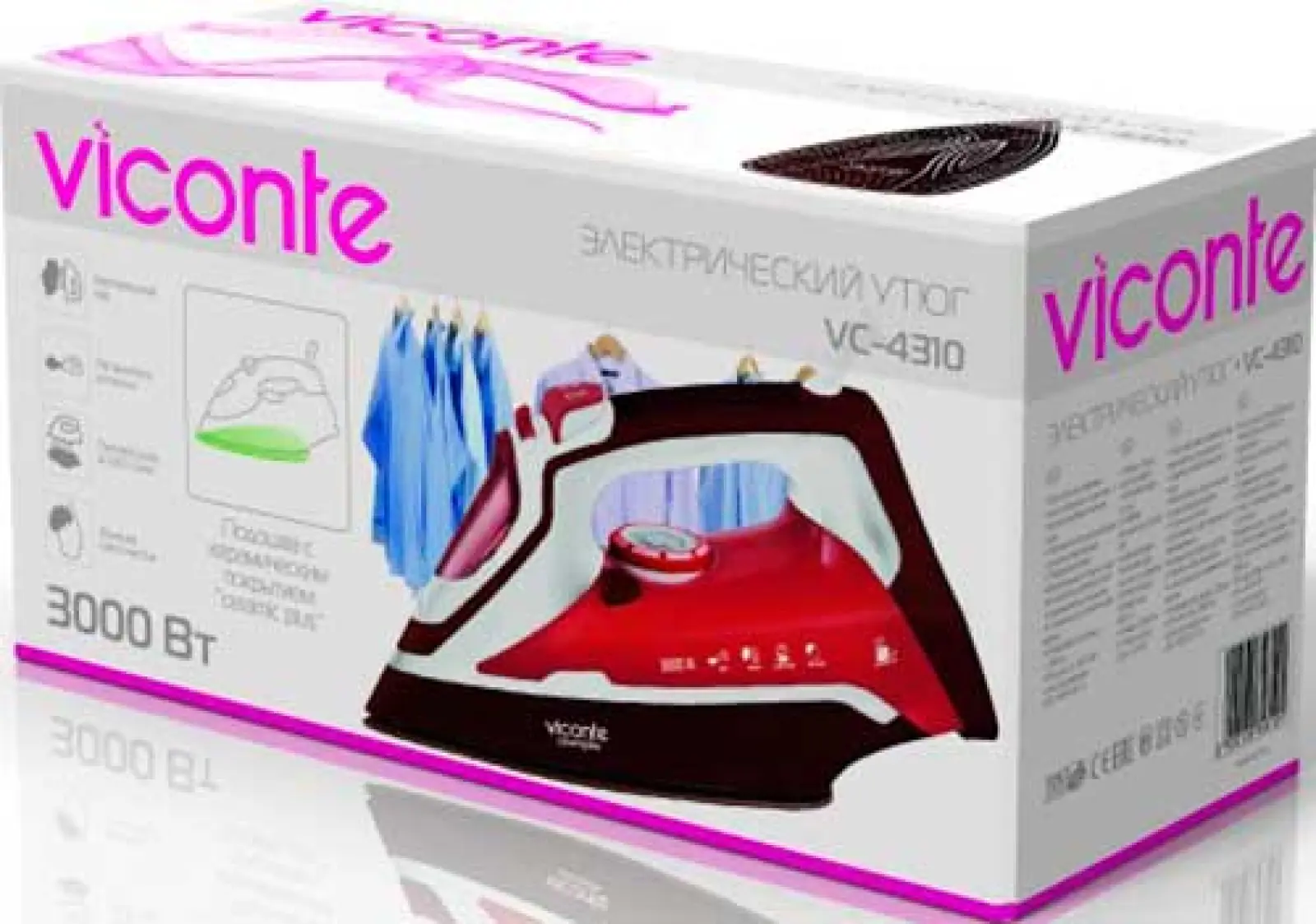 Утюг Viconte VC-4310. 3000Вт