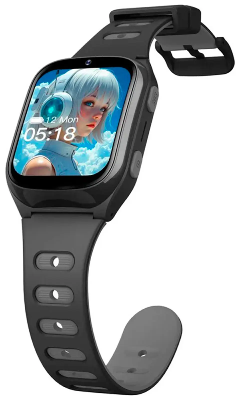 Детские умные часы Aimoto Dream 4G, черные (8208803)