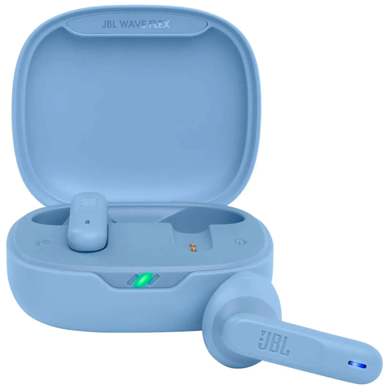 Беспроводные наушники JBL Wave Flex, blue