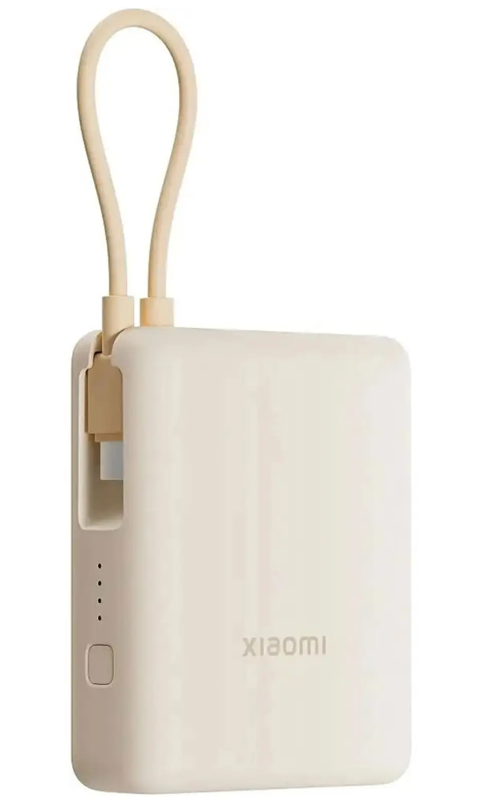 Внешний аккумулятор Xiaomi Power Bank, 10000 mAh, 33W, Integrated Cable, Tan GL (BHR9333GL)