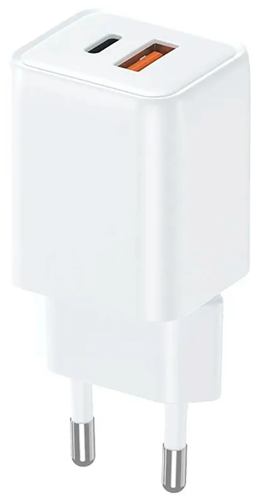 Сетевое зарядное устройство TFN GAN USB/TypeC, PD, 33W, без кабеля, белый (TFN-WC-33W-3116-WH)
