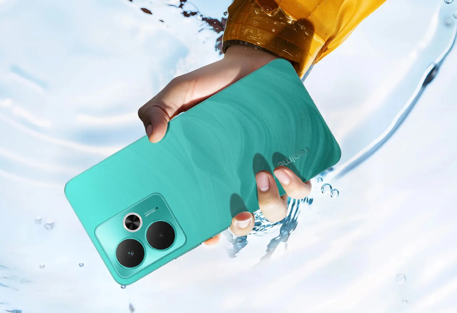 Смартфон Realme 14T 5G RMX5078 128Gb 8Gb зеленый