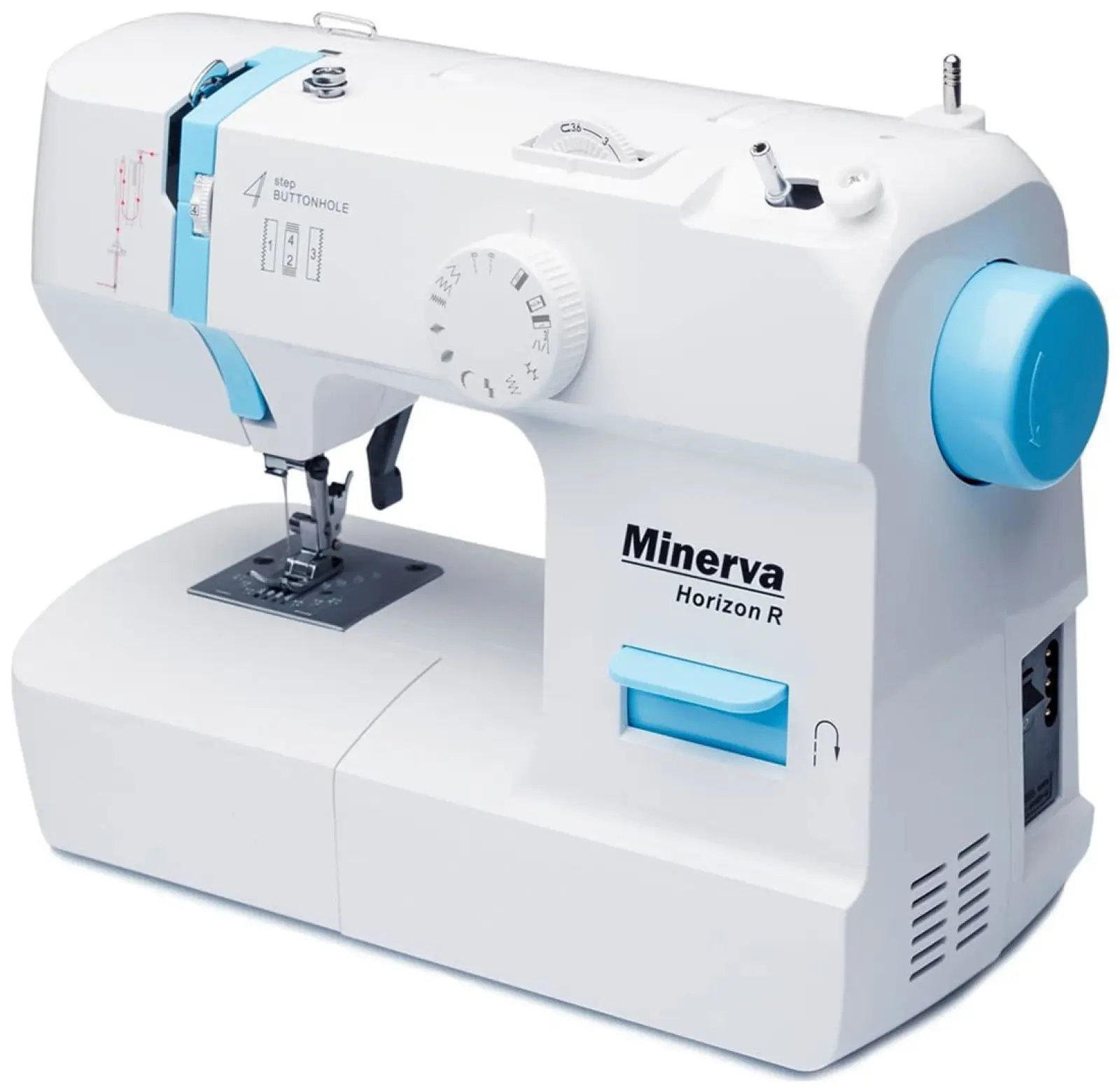 Швейная машина Minerva Horizon R, белая (M-HR)