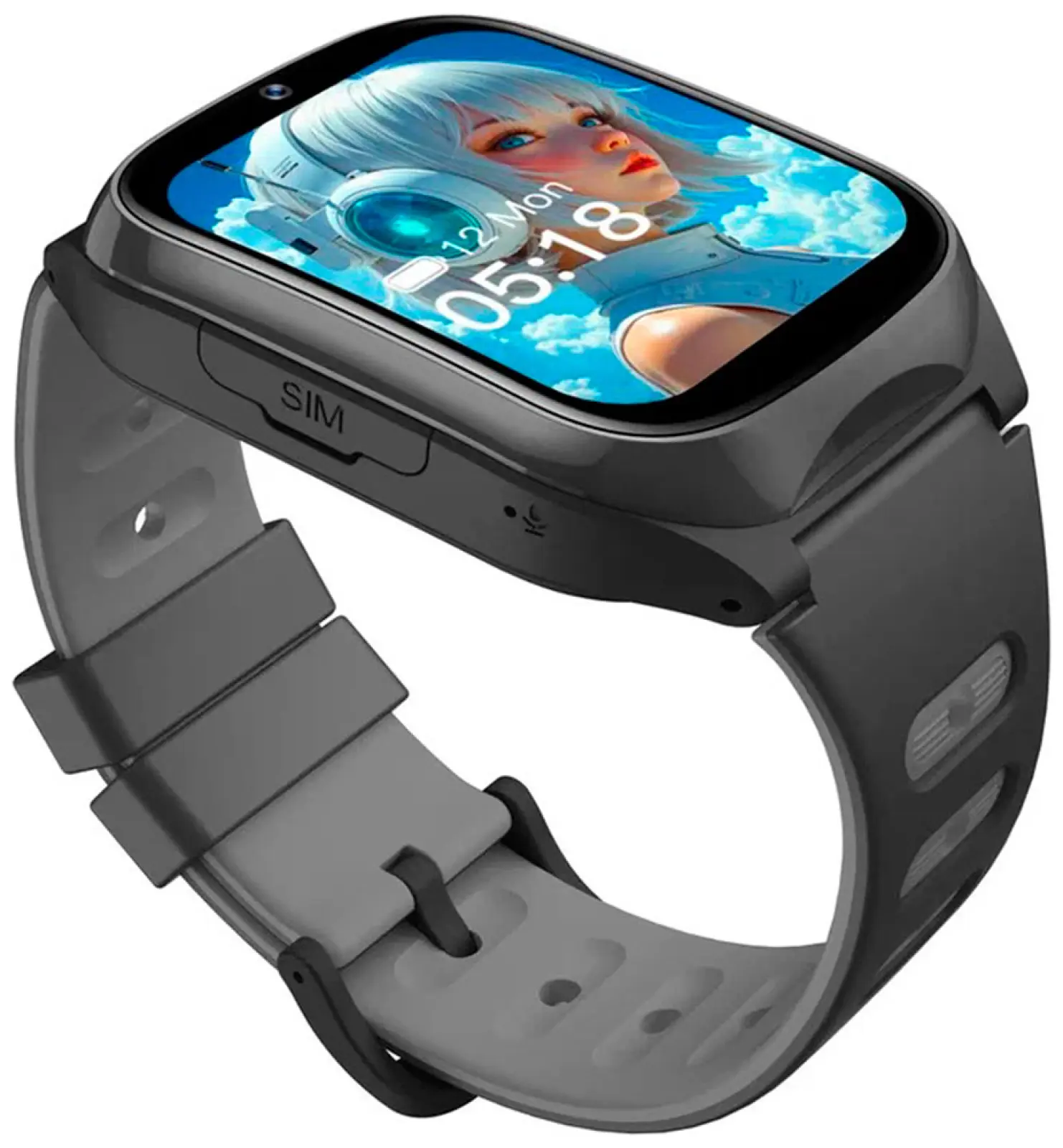Детские умные часы Aimoto Dream 4G, черные (8208803)