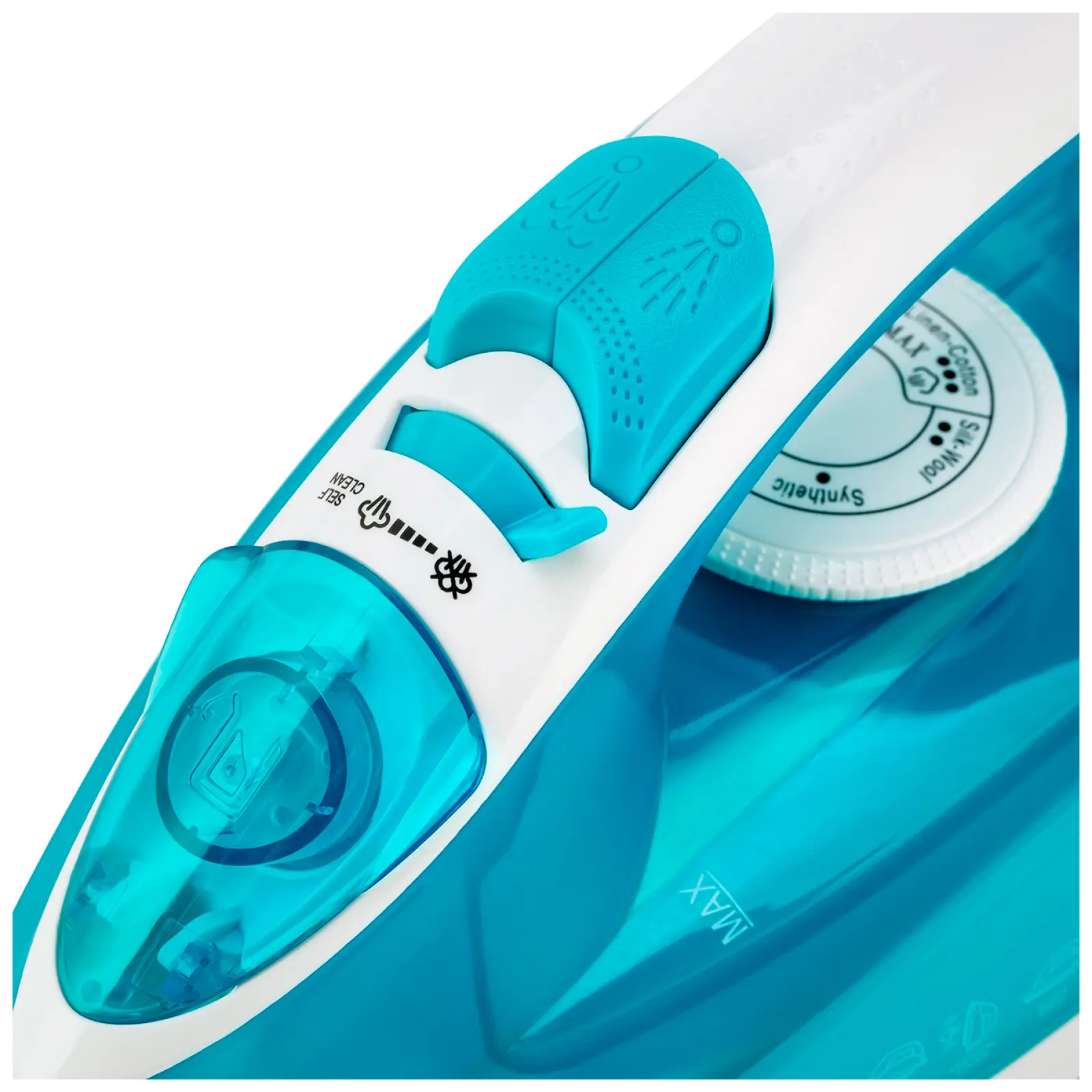 Утюг Vitek VT-8307, 2400 Вт, синий/белый