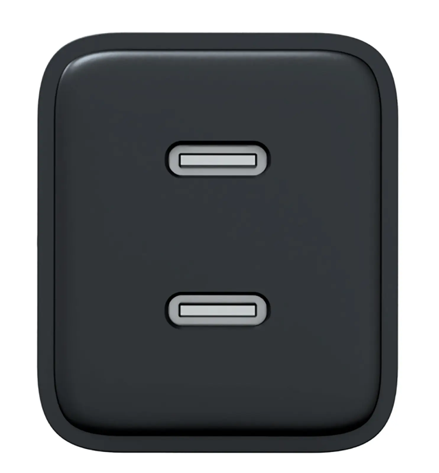 Компактное сетевое зарядное устройство Magssory Nano Pro 45w Gan Duo port wall Charger с функцией быстрой зарядки, черный