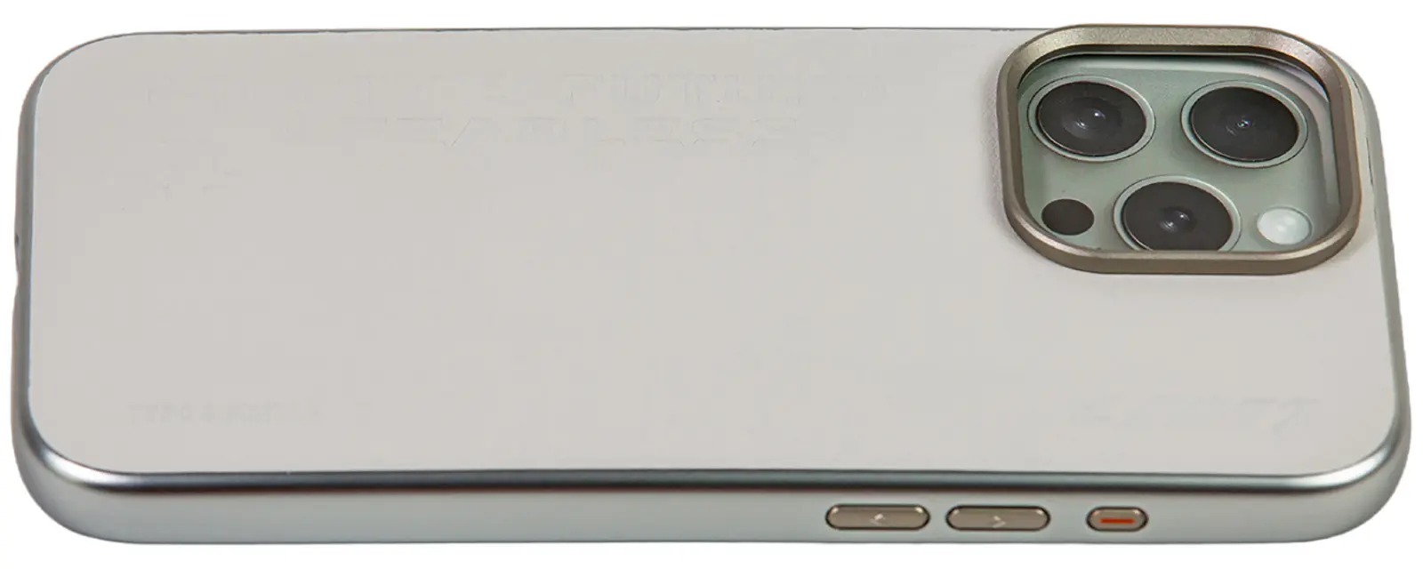 Чехол с магнитным покрытием Type Gorilla Premium Magnetic iPhone16 pro Max, White Leather (BL-T52-iP16PM-LTR-WH)