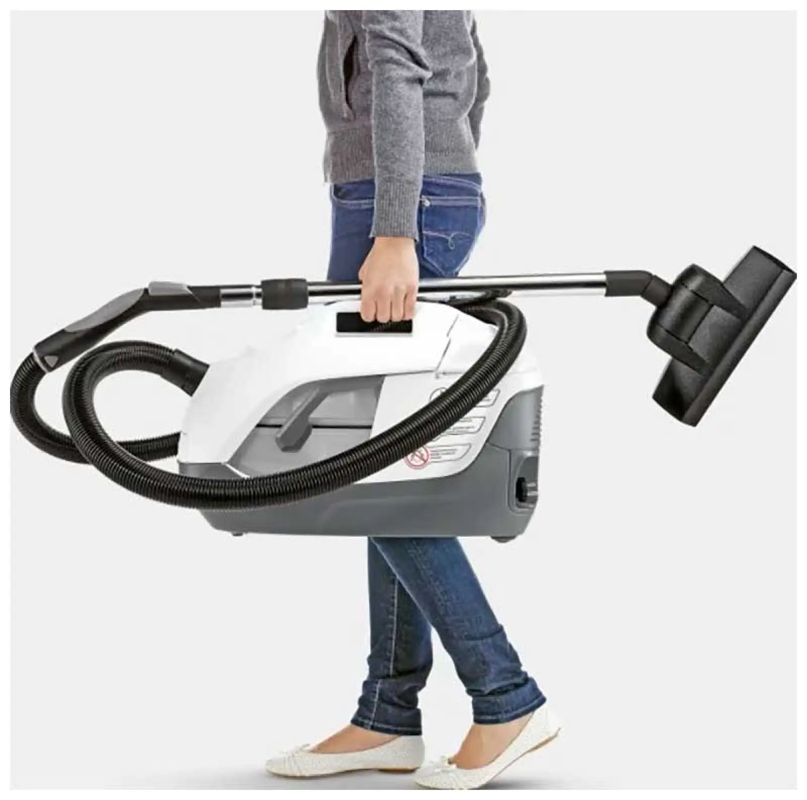Пылесос с аквафильтром Karcher DS 6 Plus, белый (1.195-252.0)