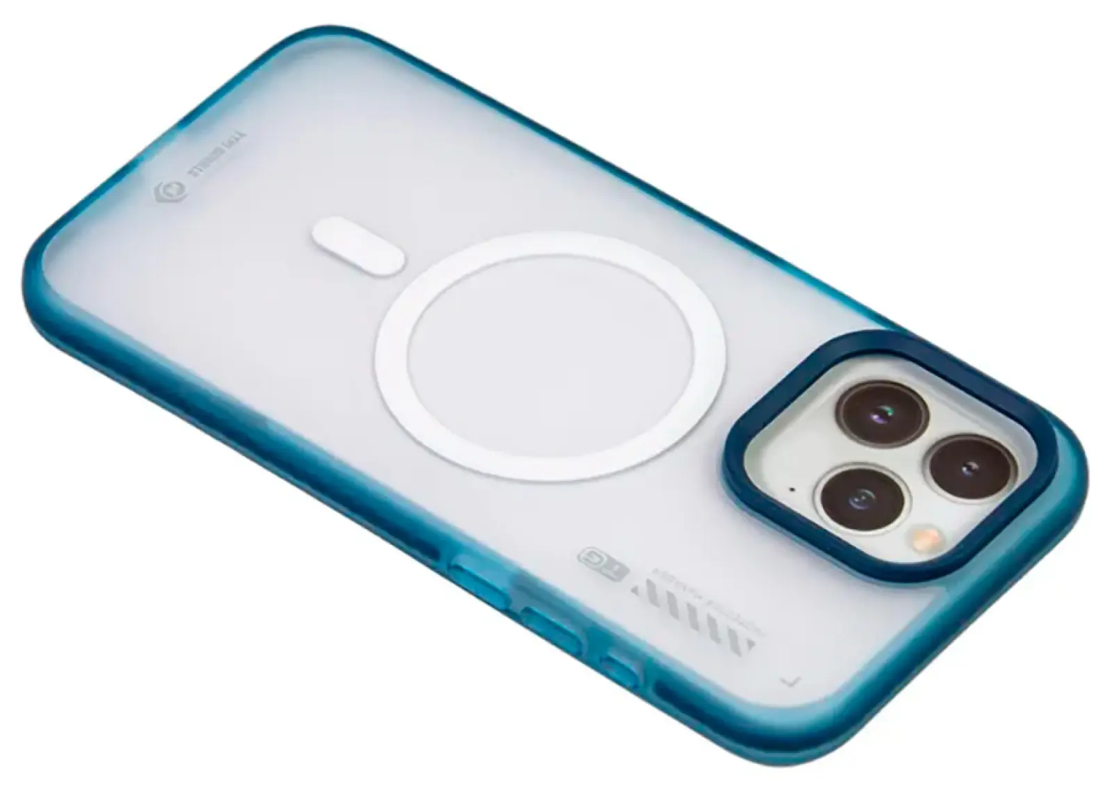Чехол с магнитным покрытием Type Gorilla Dual Color iPhone15 pro Max, Dark Blue (BL-T46-iP15PM-DC-DBL)