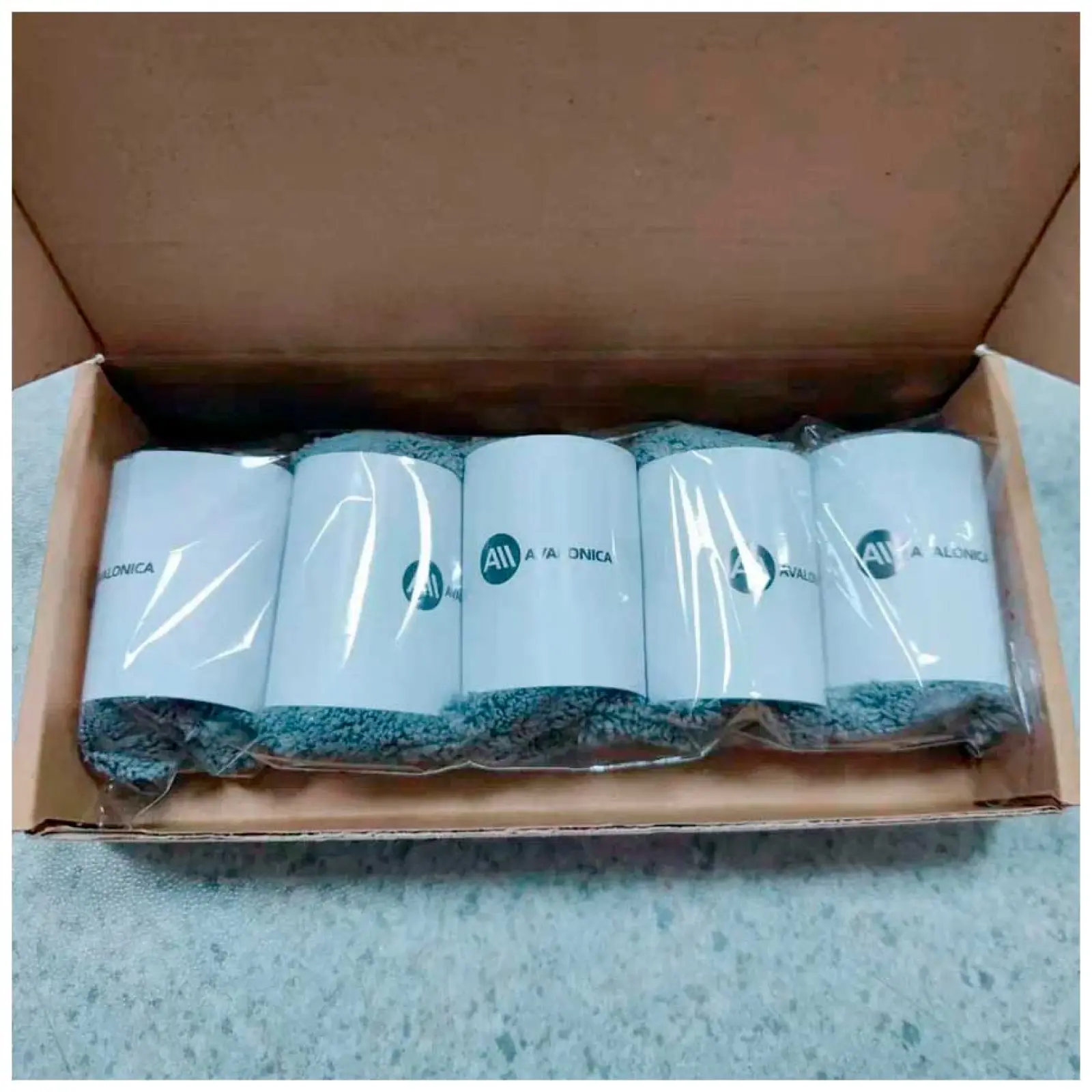 Комплект сменных тряпок к роботам для мойки окон Xiaomi HUTT DDC5/DDC55/DDC56/C6/C65 (5 пар) Avalonica (RD2), серые
