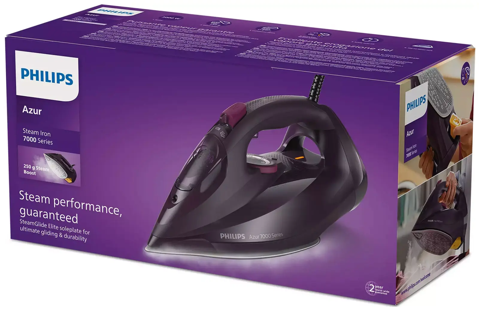Утюг Philips DST7061/30 фиолетовый