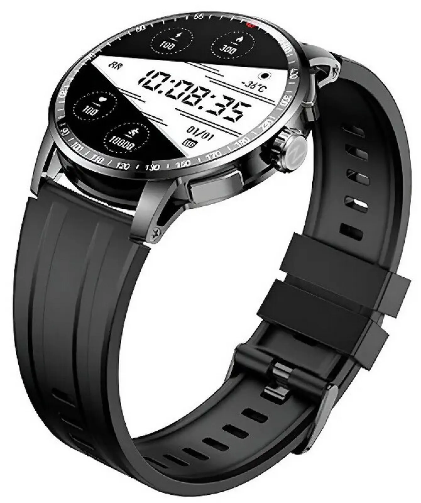 Умные часы Itel ISW-N8 Meteorite Grey Silicone Strap