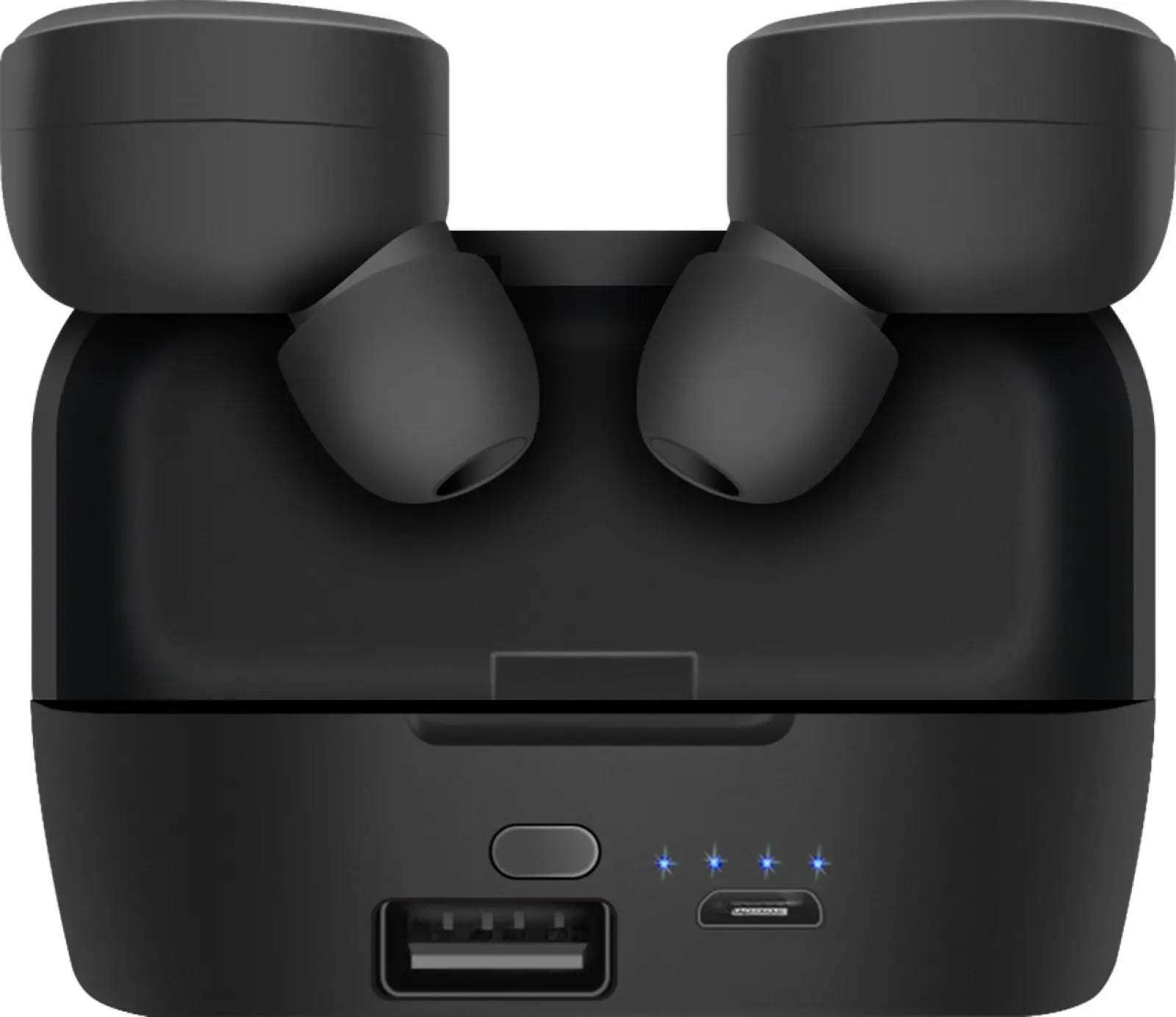 Вставные наушники Defender Twins 639 черный,TWS, PB, Bluetooth (63639)