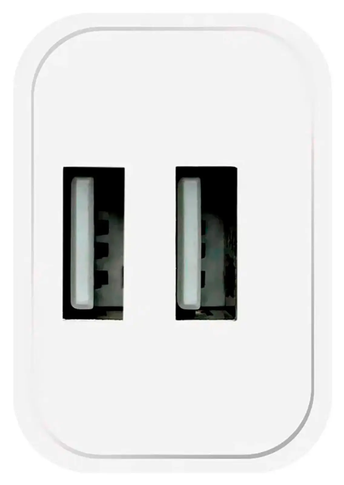 Сетевое зарядное устройство Avalonica AVA 2 х USB-A, 10.5 Вт, 21 A (AVA-WCH-007 White) EU, белое