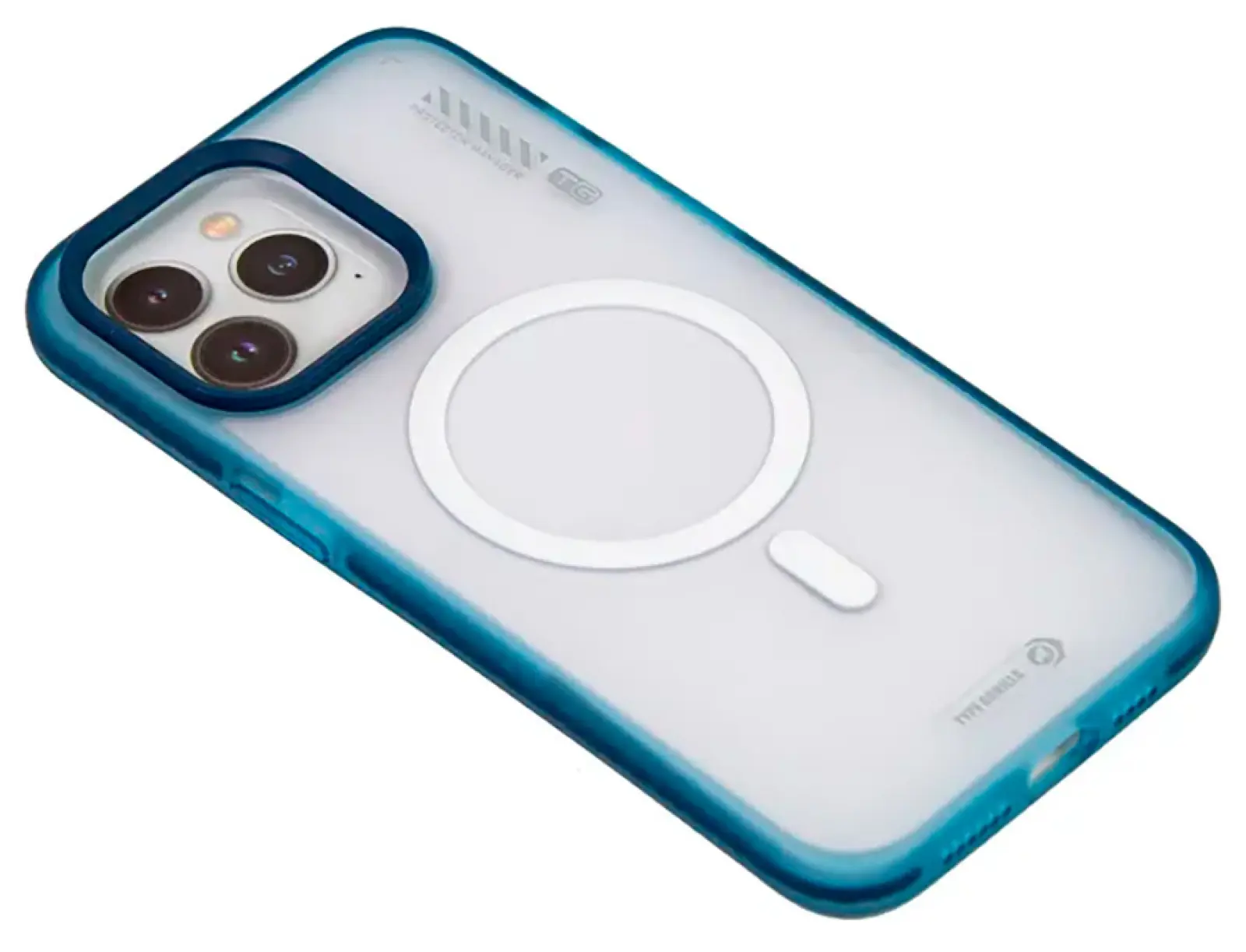 Чехол с магнитным покрытием Type Gorilla Dual Color iPhone15 pro Max, Dark Blue (BL-T46-iP15PM-DC-DBL)