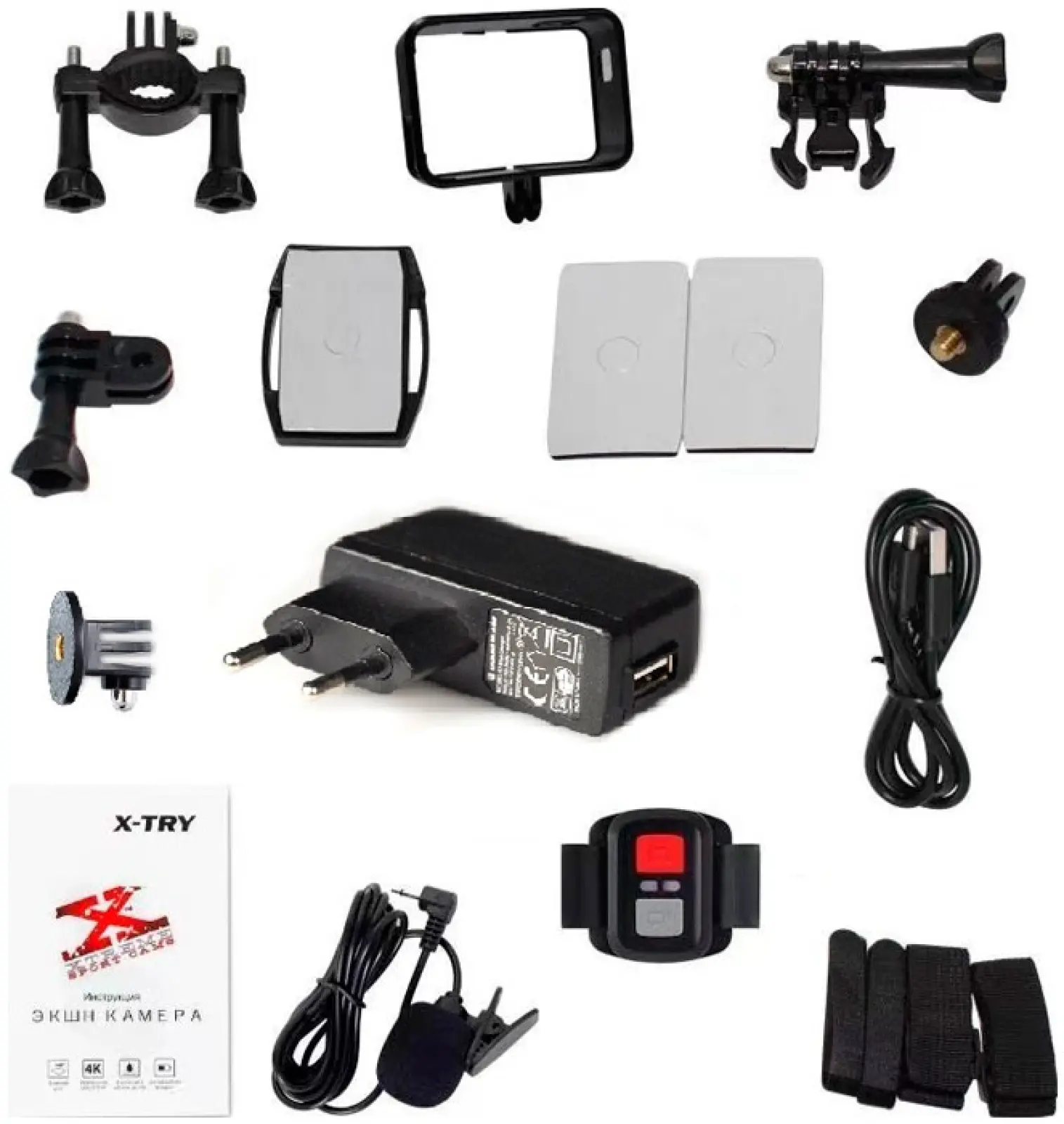 Цифровая камера X-TRY XTC392 EMR REAL 4K WiFi POWER