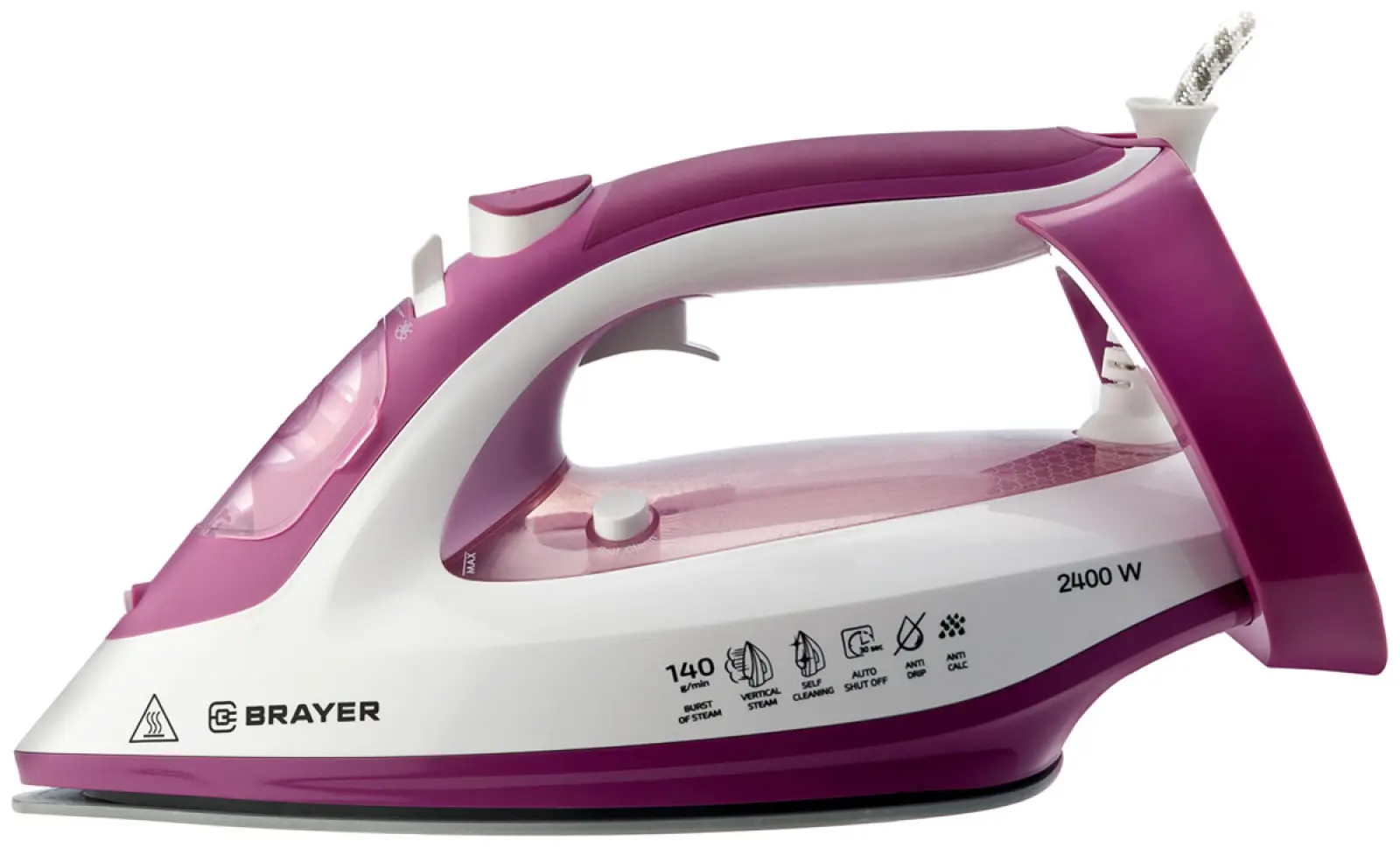 Утюг Brayer BR4006 розовый