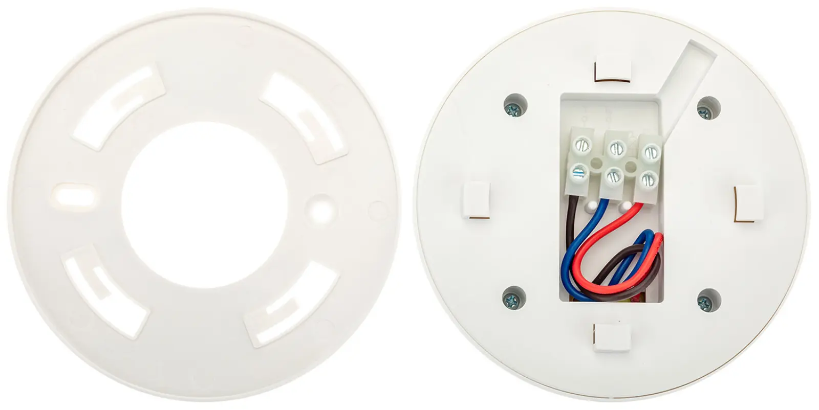 Датчик движения потолочный/накладной Duwi DDP-01, 360°, 10-420 с, 6 м, 1200 Вт, IP20, белый (25813 1)