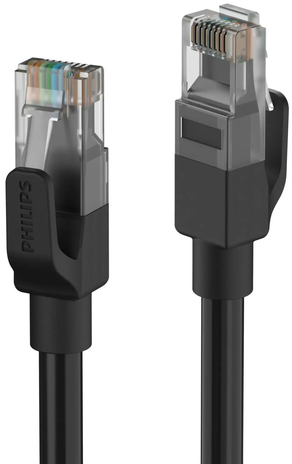 Патч-корд Philips CAT.6, 26AWG, OD:6.0mm, 3M, Black (SWN2103G/56)