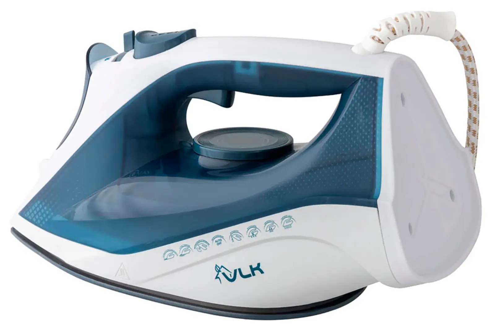 Утюг VLK VESUVIO 2500, белый/синий
